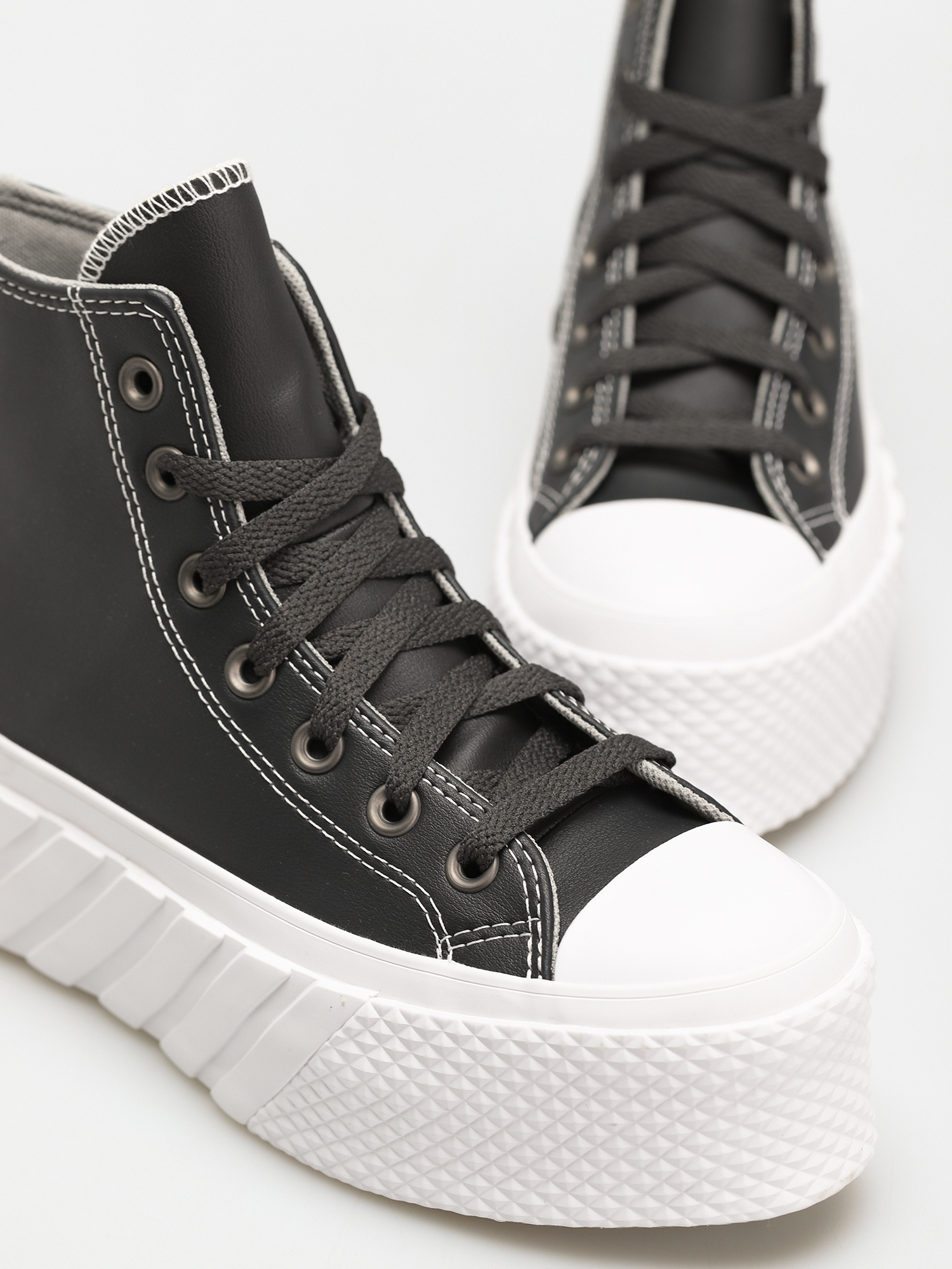 Converse Chuck Taylor All Star Lift 2X Hi Cipők Wmn (storm wind/slate sage/white)