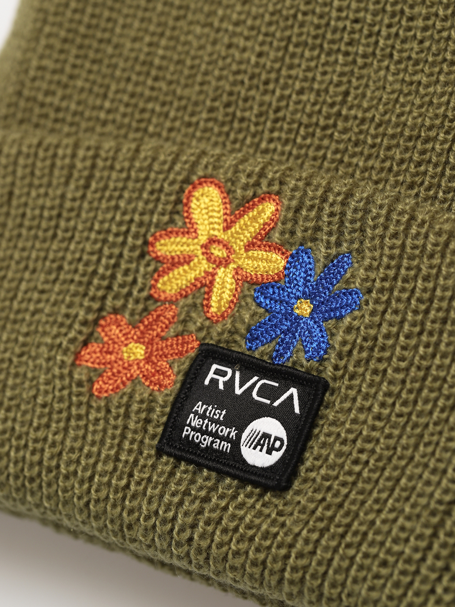 RVCA Mel G Petals Beanie Sapka (utility green)
