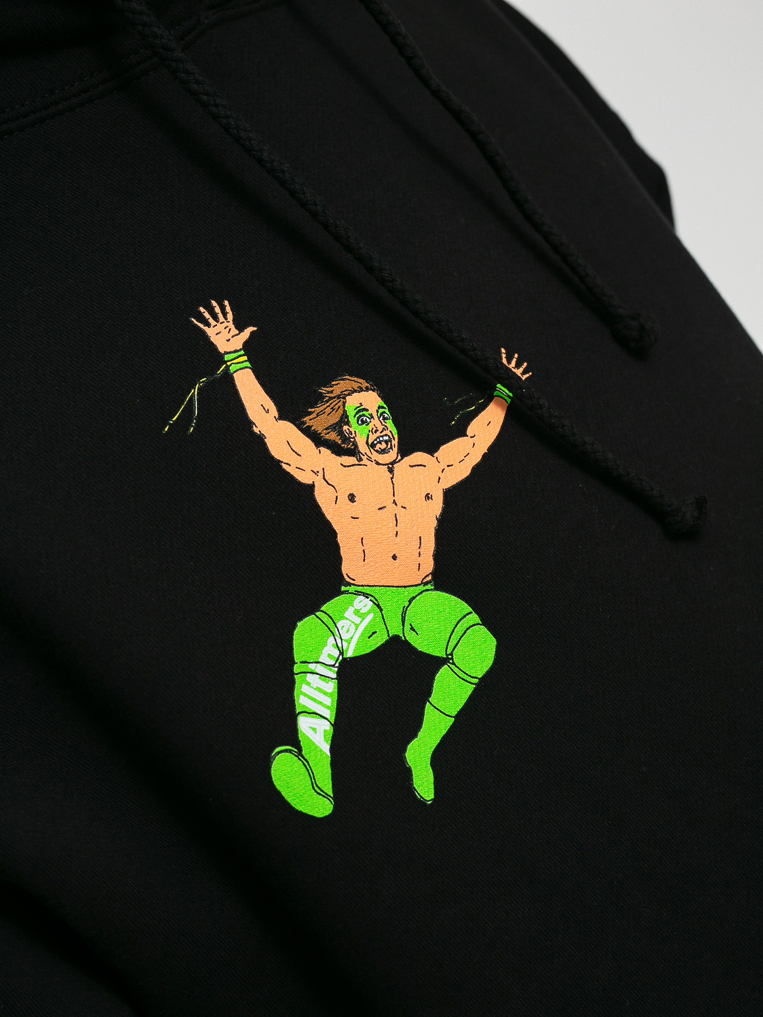 Alltimers Top Ropes HD Kapucnis pulóver (black)