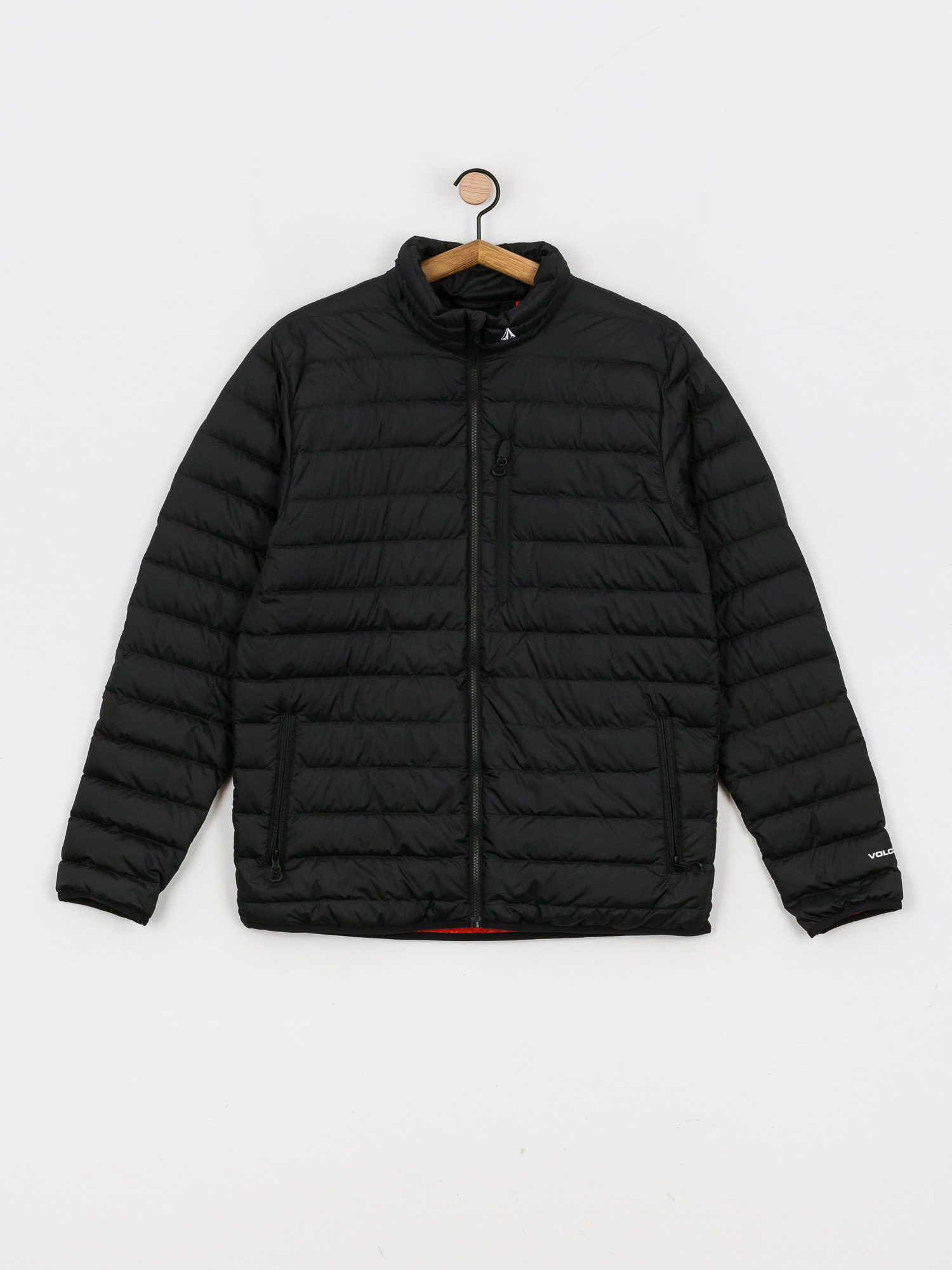 Volcom Kurtka snowboardowa Puff Puff Give Sportowe (black)