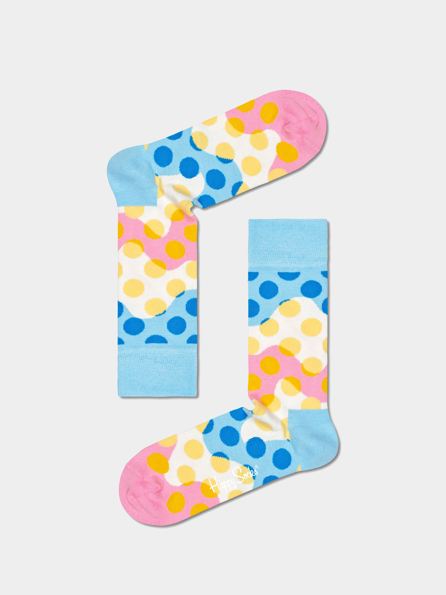 Happy Socks Watercolor Zokni (blue/pink/white)