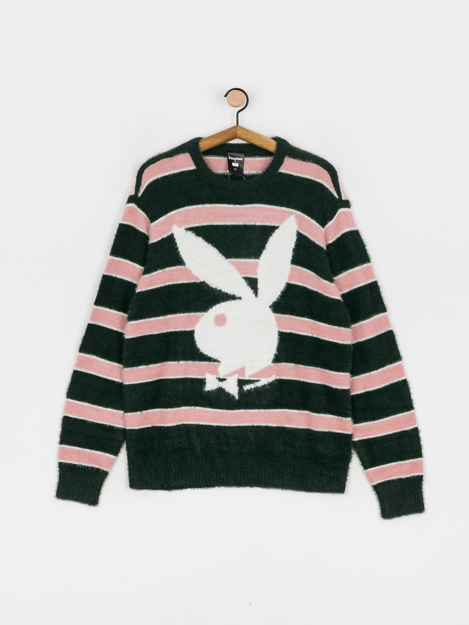 HUF X Playboy Faux Mohair Pulóver (green)
