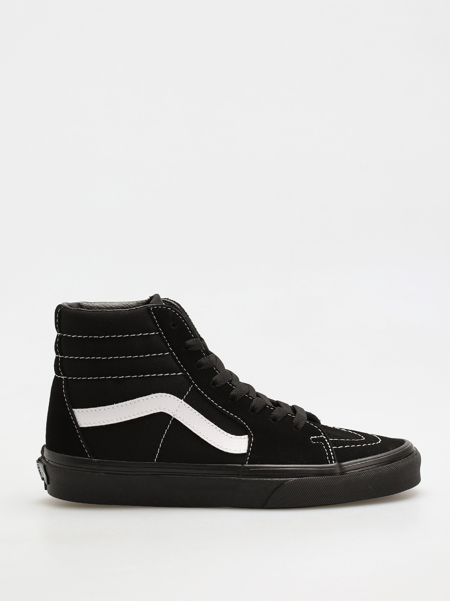 Vans Sk8 Hi Cipők (suede/canvas/blkblktrwht)