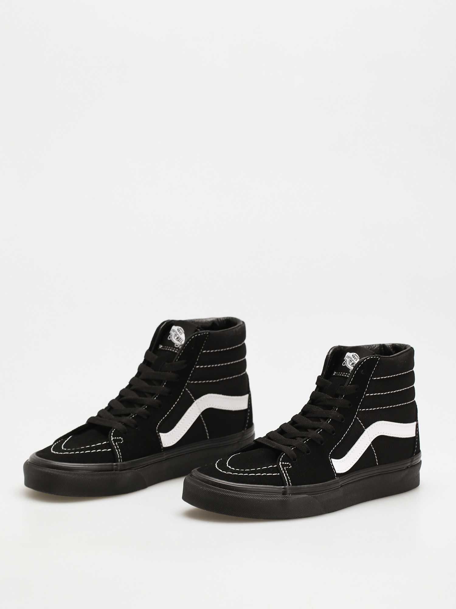Vans Sk8 Hi Cipők (suede/canvas/blkblktrwht)