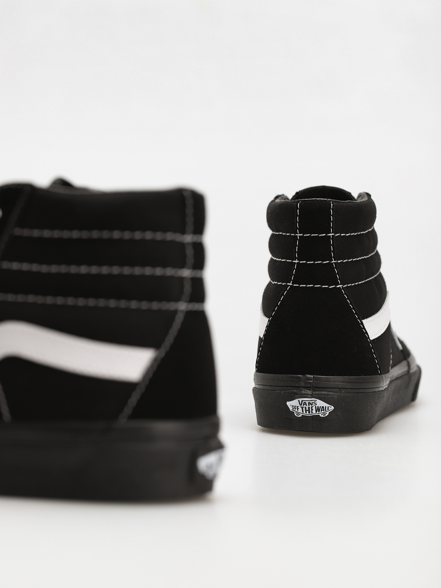 Vans Sk8 Hi Cipők (suede/canvas/blkblktrwht)