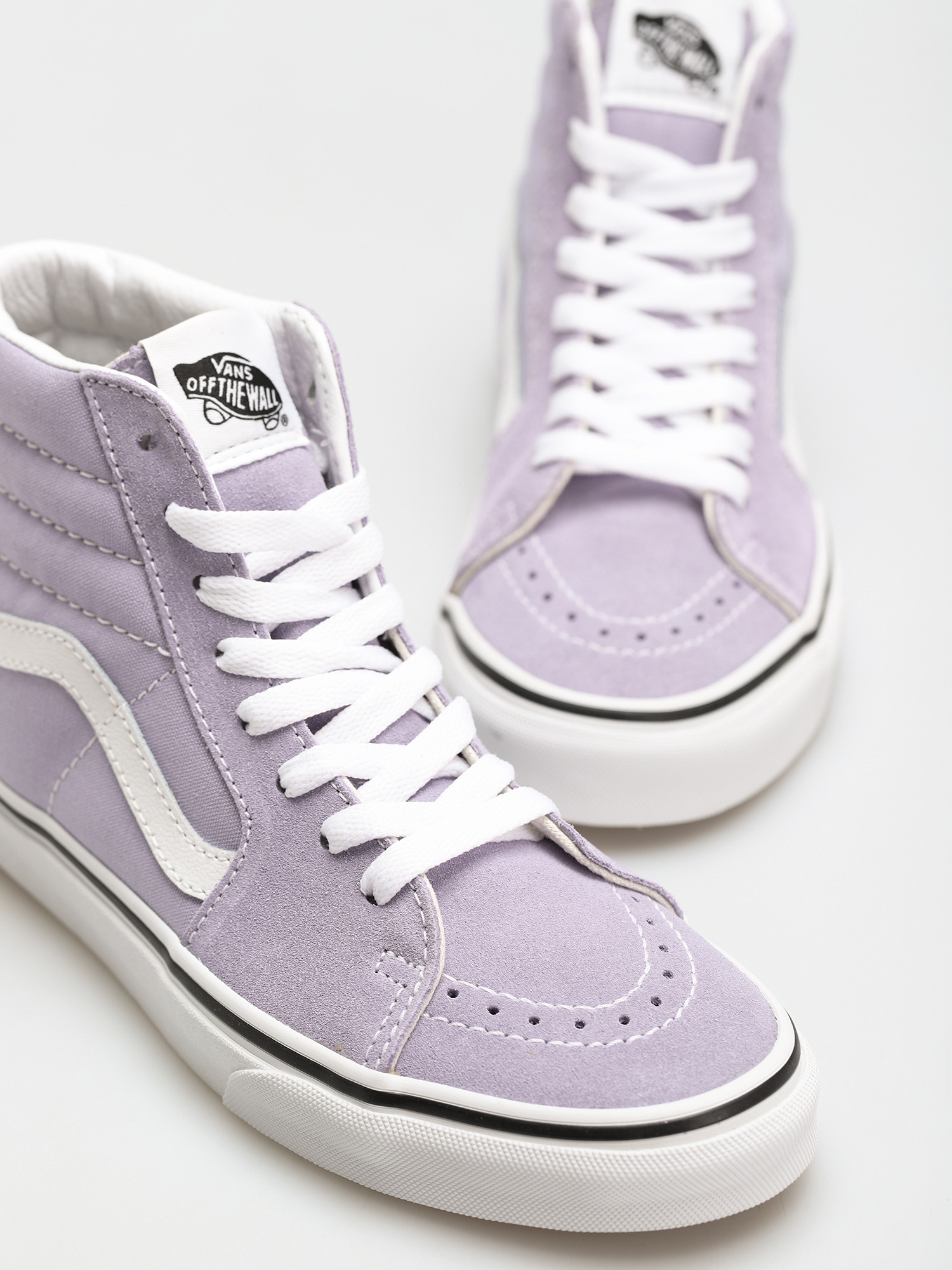 Vans Sk8 Hi Cipők (languid lavender/true white)