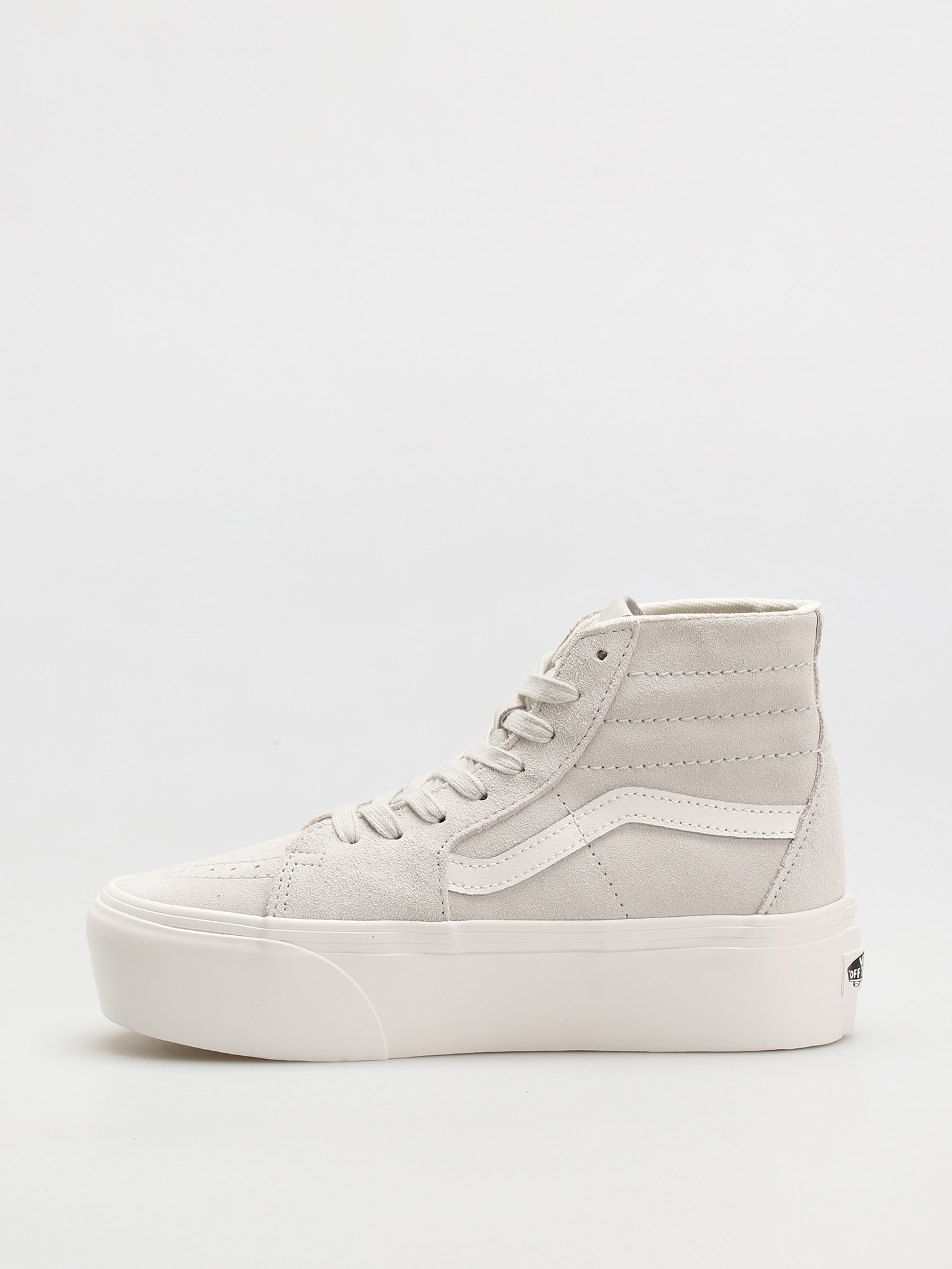 Vans Sk8 Hi Tapered Stackform Cipők (soft suede/dawn blue/true white)