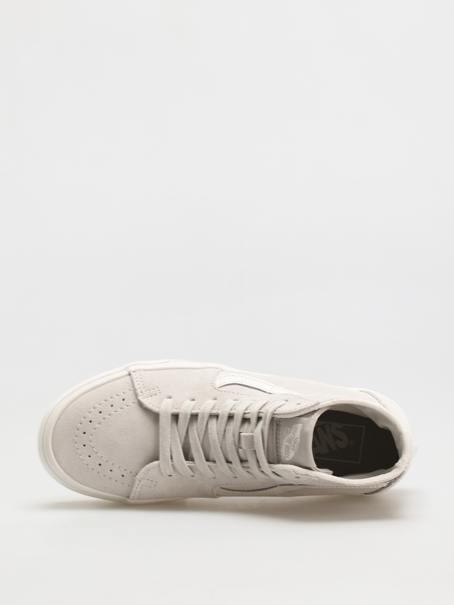 Vans Sk8 Hi Tapered Stackform Cipők (soft suede/dawn blue/true white)