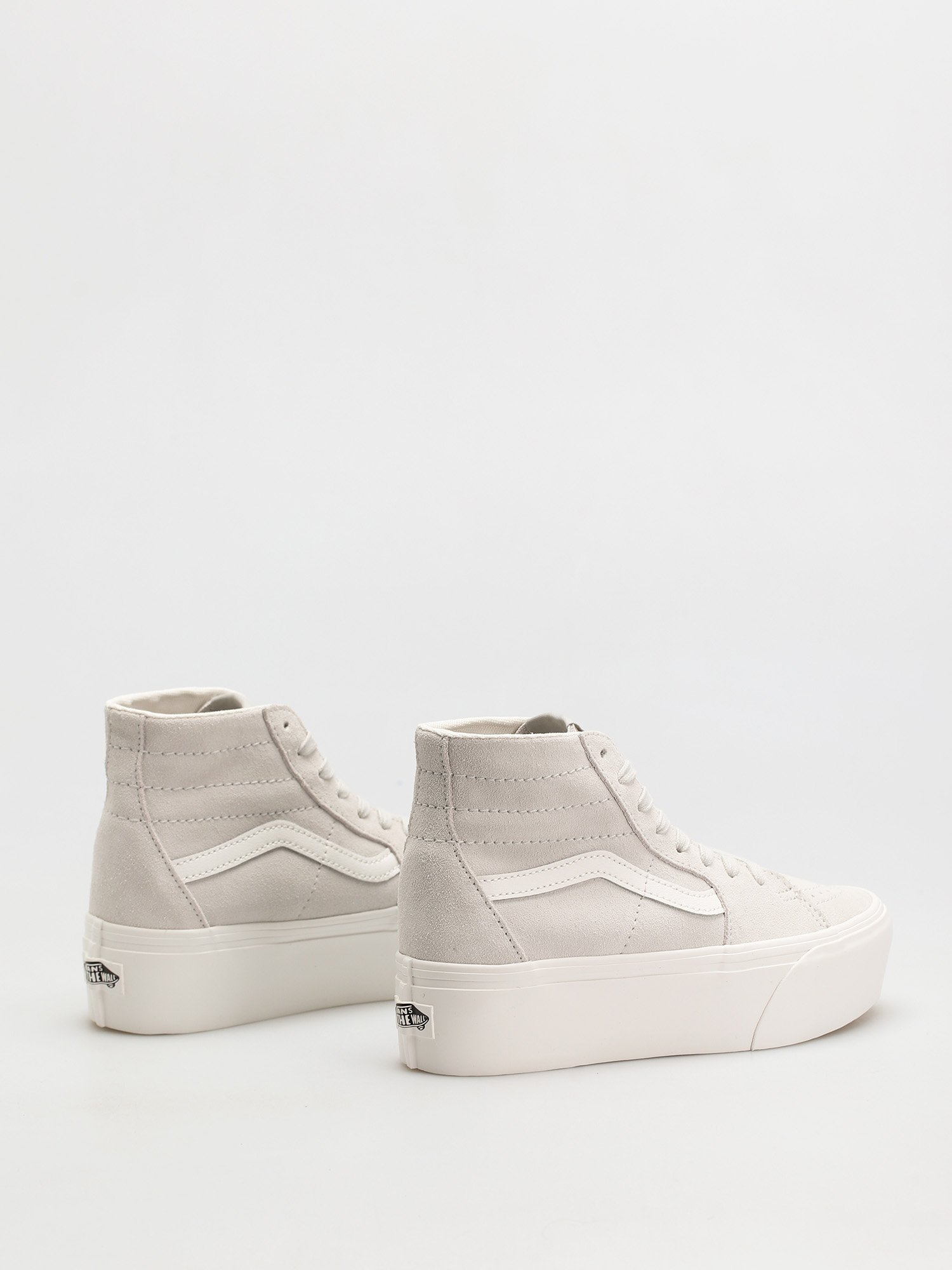 Vans Sk8 Hi Tapered Stackform Cipők (soft suede/dawn blue/true white)