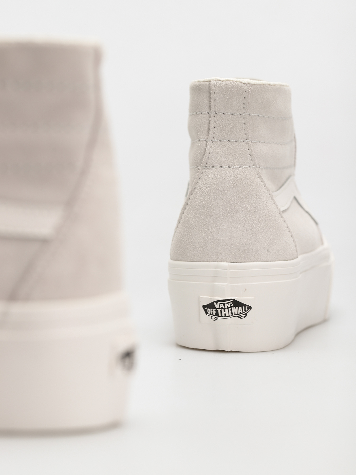 Vans Sk8 Hi Tapered Stackform Cipők (soft suede/dawn blue/true white)