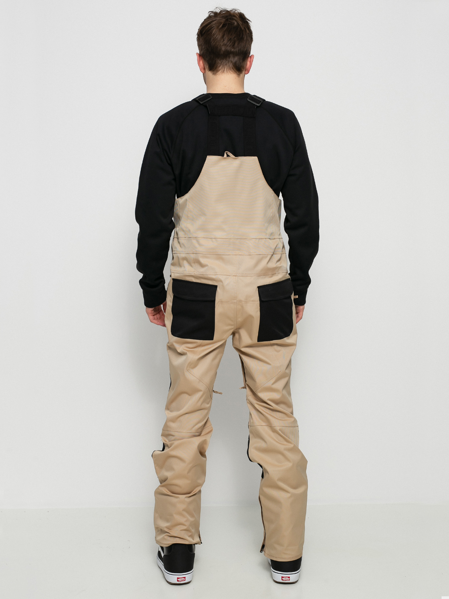 Férfi ThirtyTwo Basement Bib Snowboard nadrág (khaki)