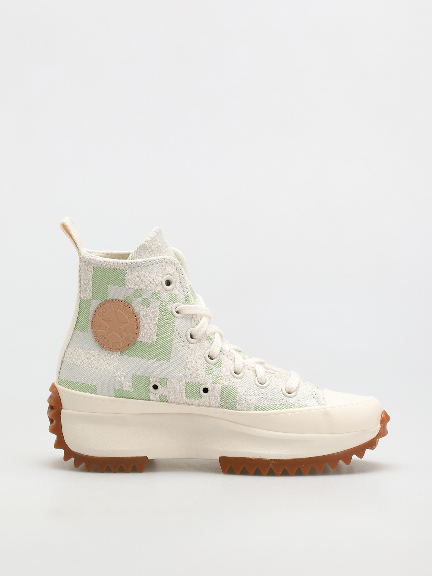 Converse Run Star Hike Hi Cipők (egret/virtual matcha)