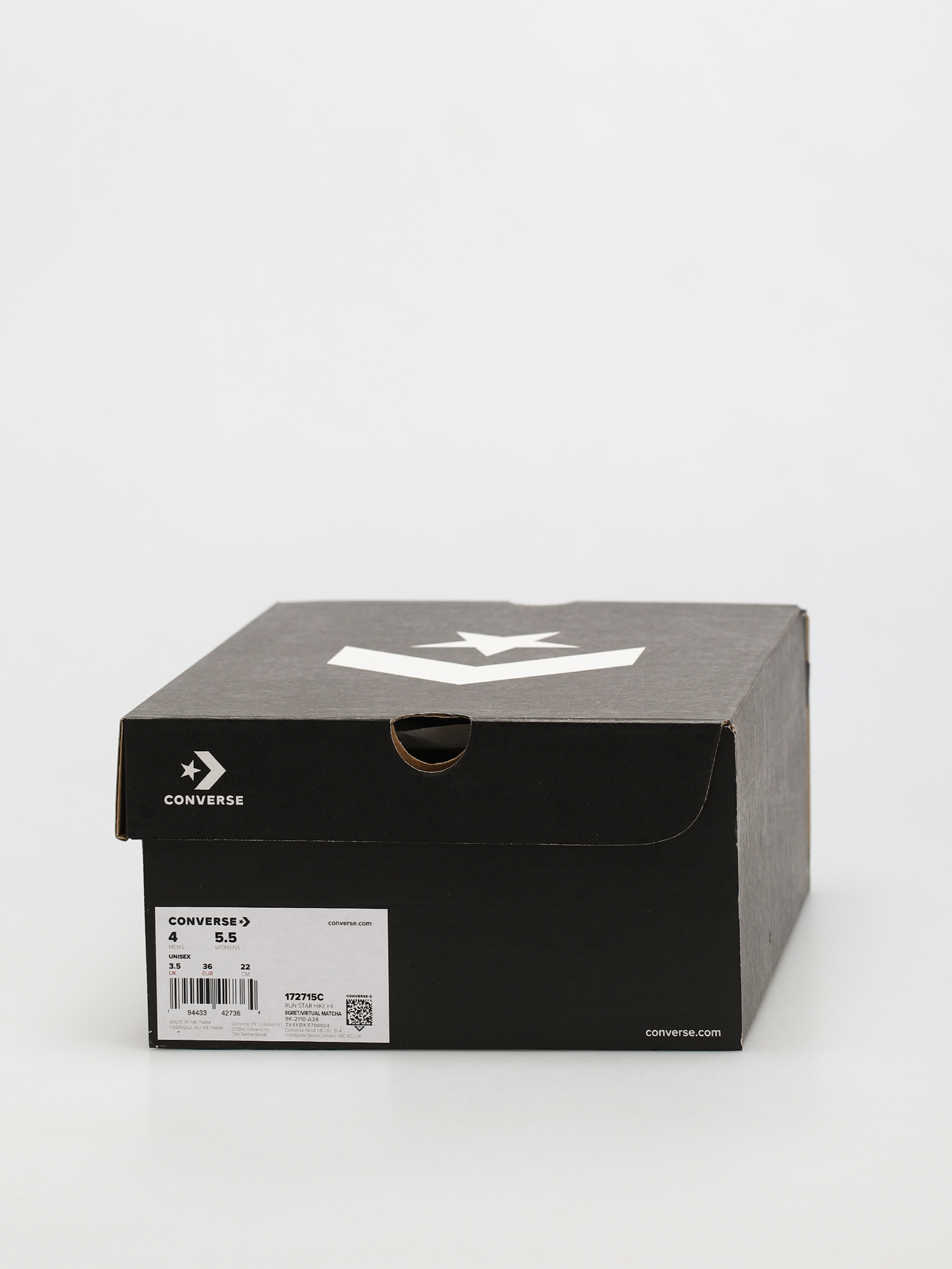 Converse Run Star Hike Hi Cipők (egret/virtual matcha)