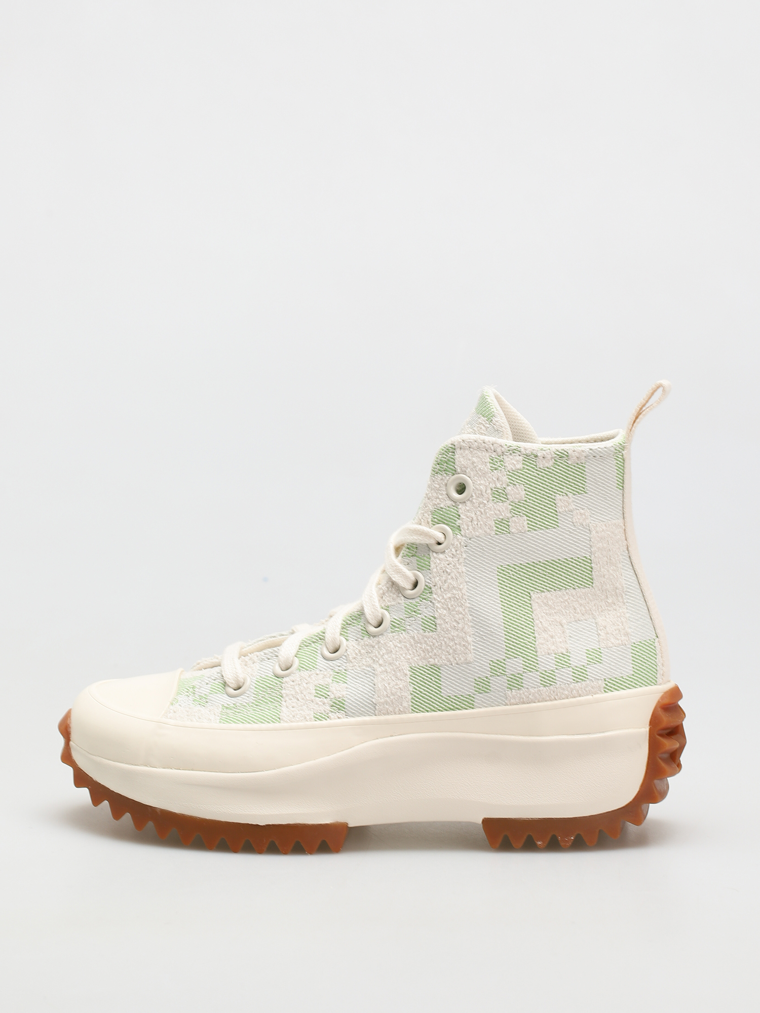 Converse Run Star Hike Hi Cipők (egret/virtual matcha)