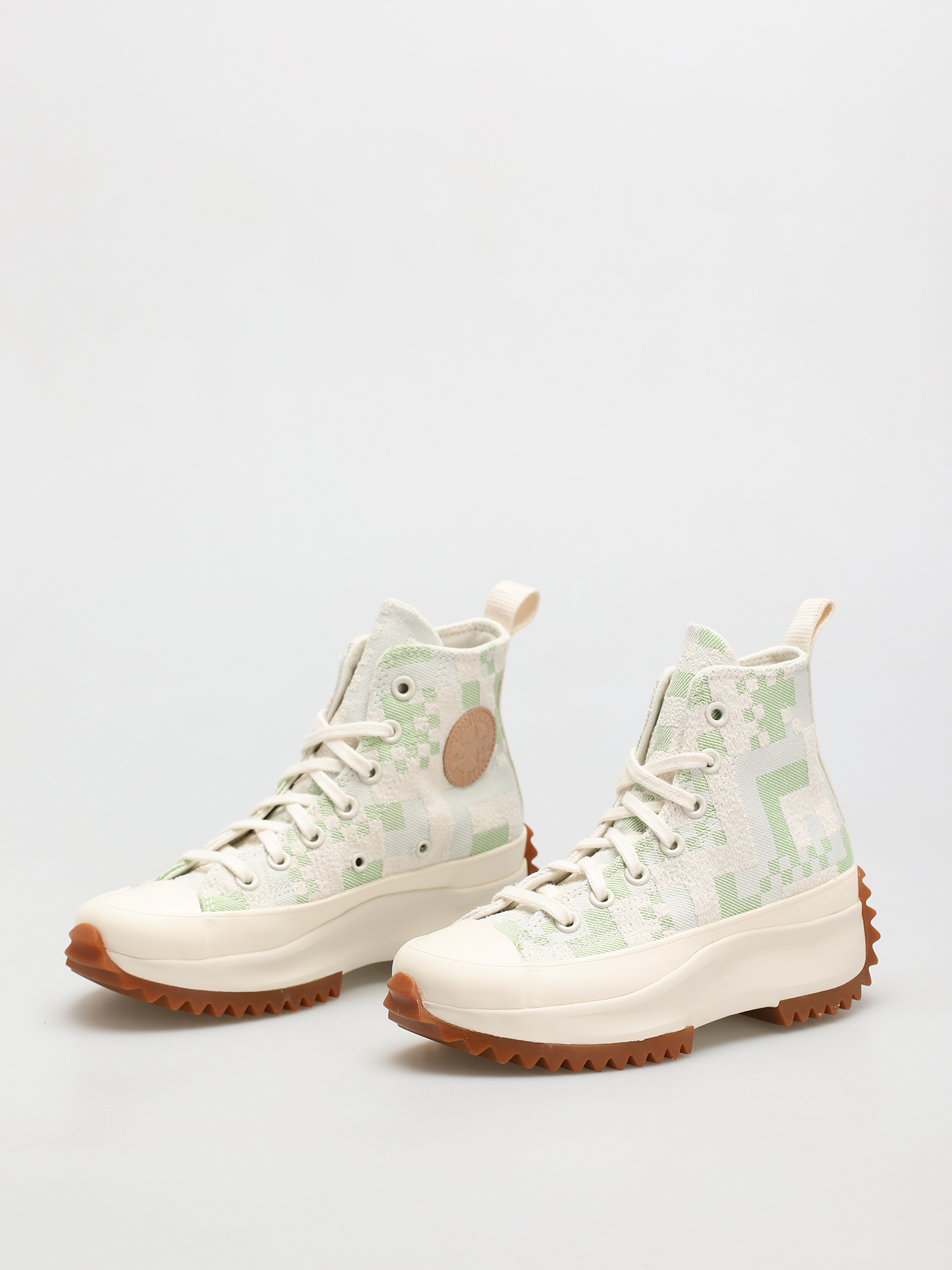 Converse Run Star Hike Hi Cipők (egret/virtual matcha)