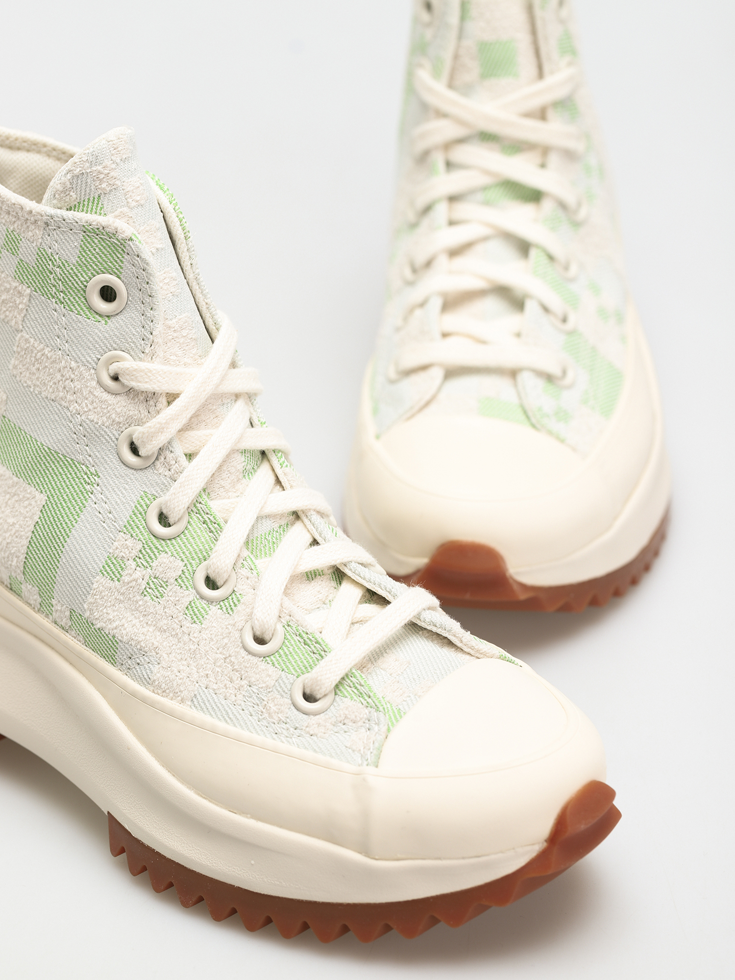 Converse Run Star Hike Hi Cipők (egret/virtual matcha)