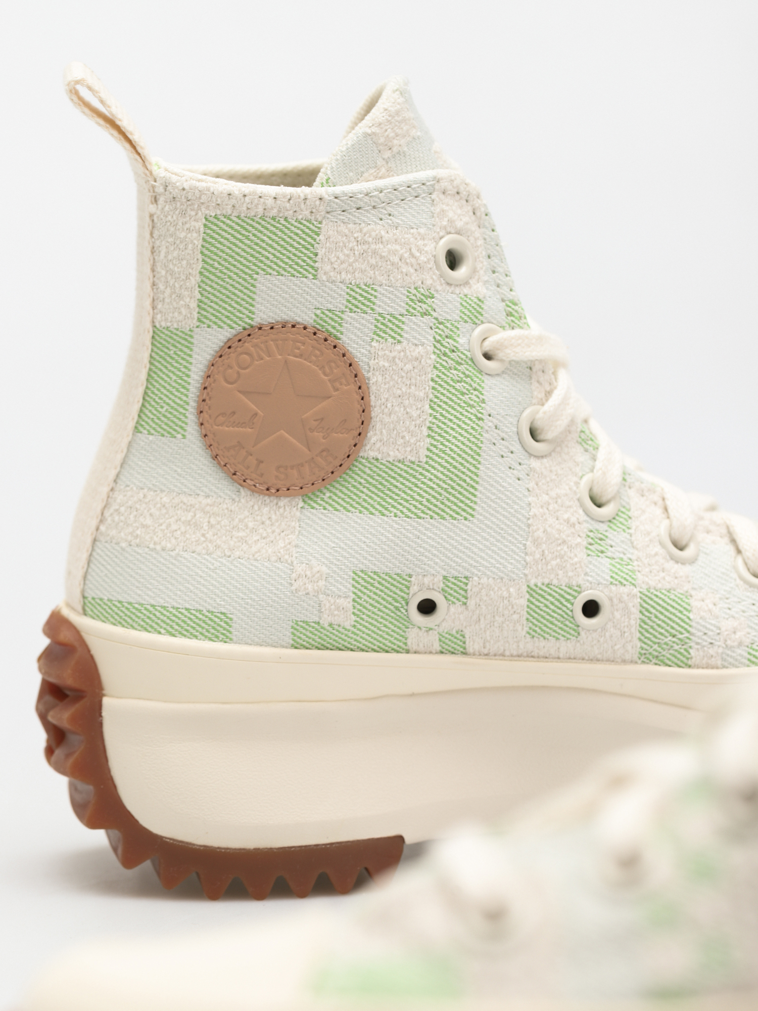 Converse Run Star Hike Hi Cipők (egret/virtual matcha)