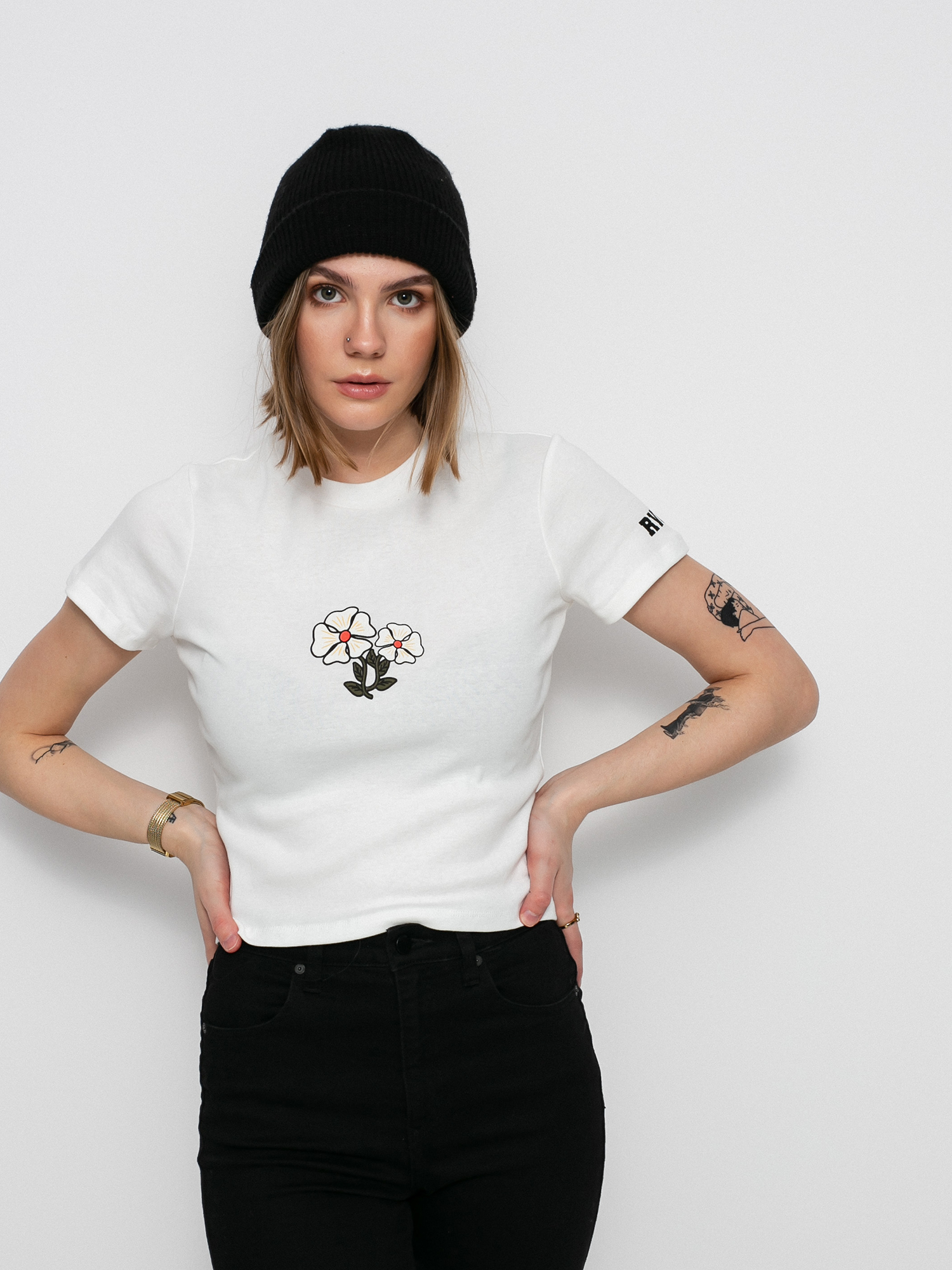 RVCA Soft At Heart póló Wmn (vintage white)