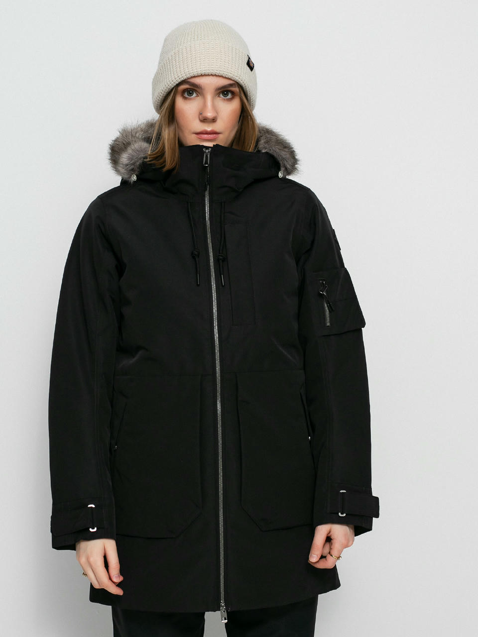 Burton Saxton Parka Dzseki Wmn (true black)