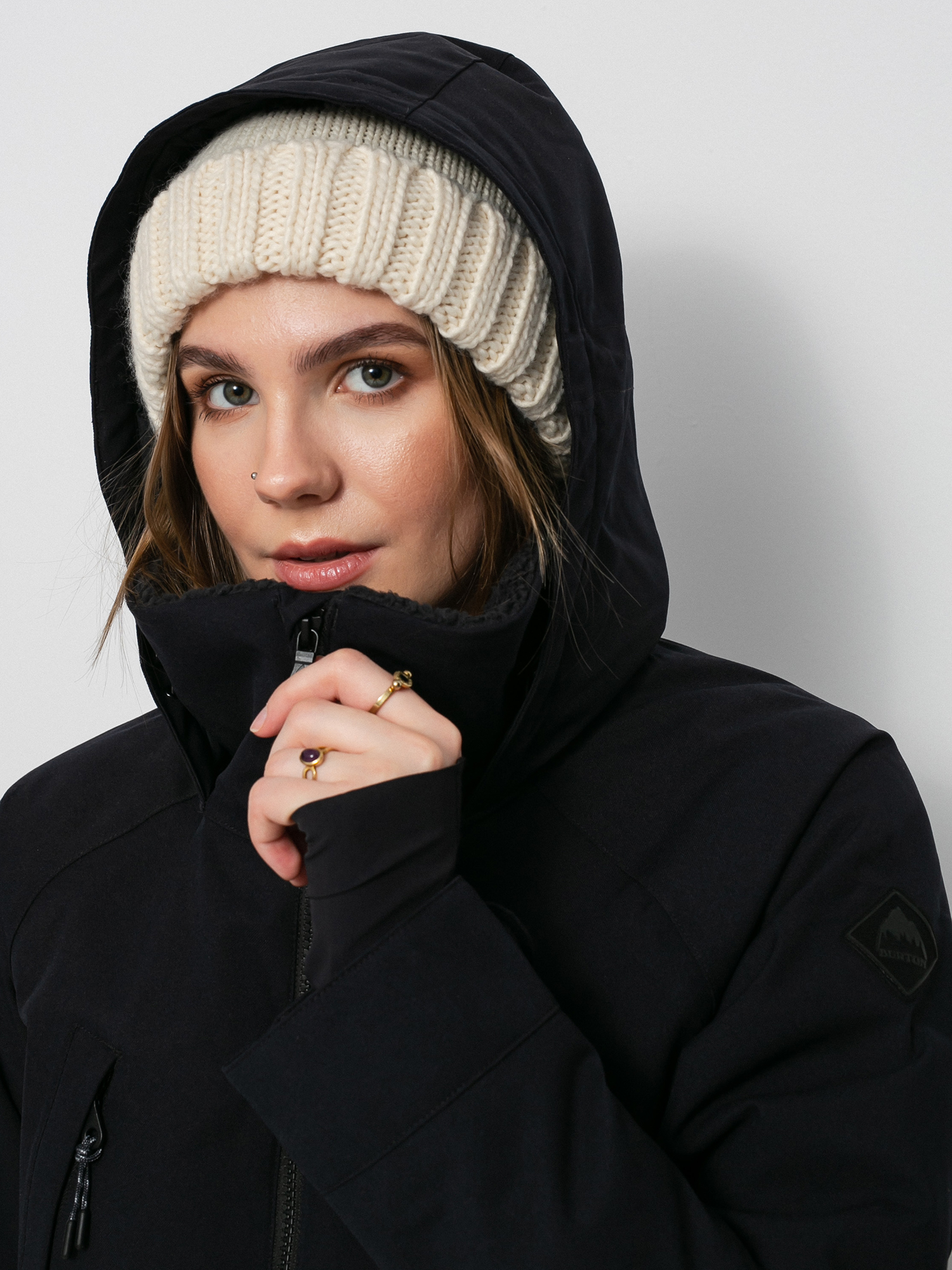 Női Snowboard dzseki Burton Prowess (true black)