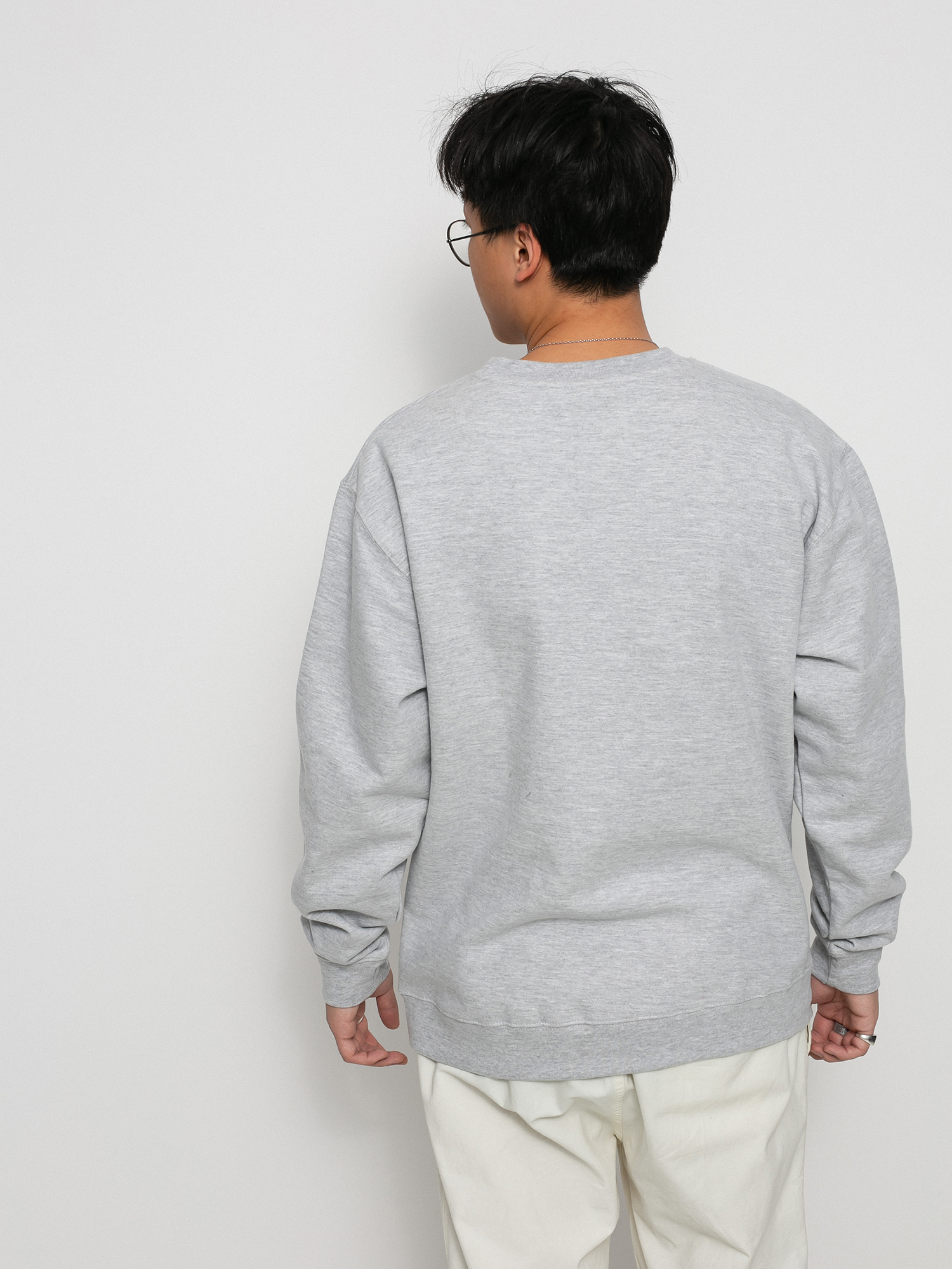 Alltimers Ny Canada Crew Pulóver (heather grey)