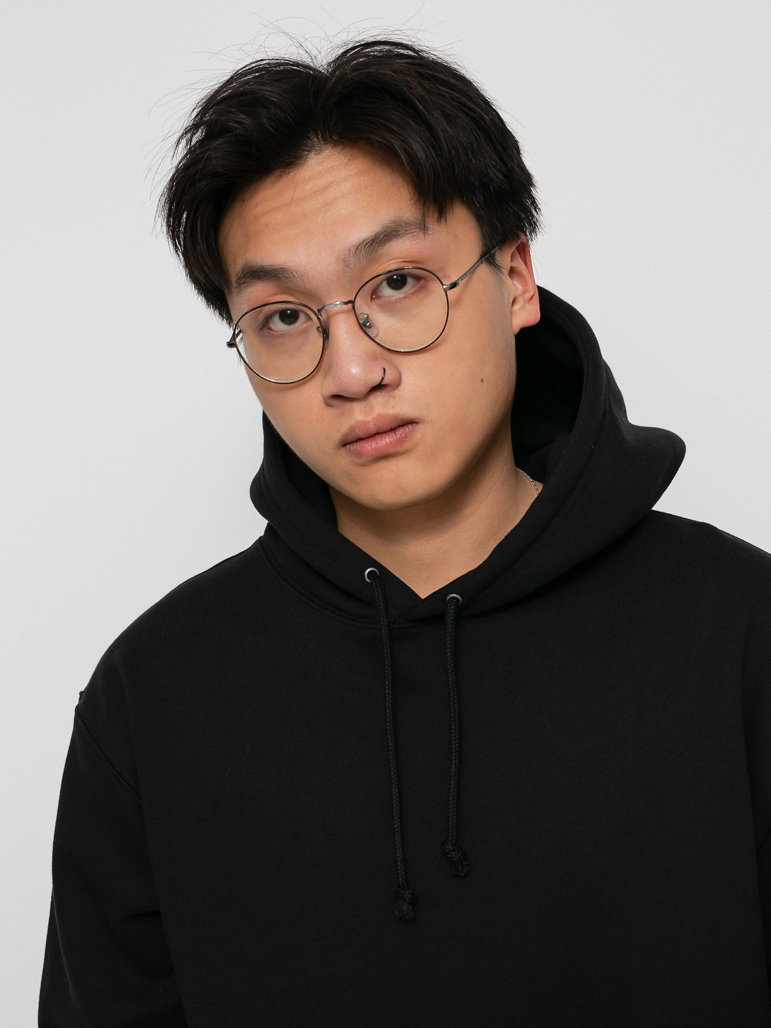 Nike SB Embroidery HD Kapucnis pulóver (black/black)