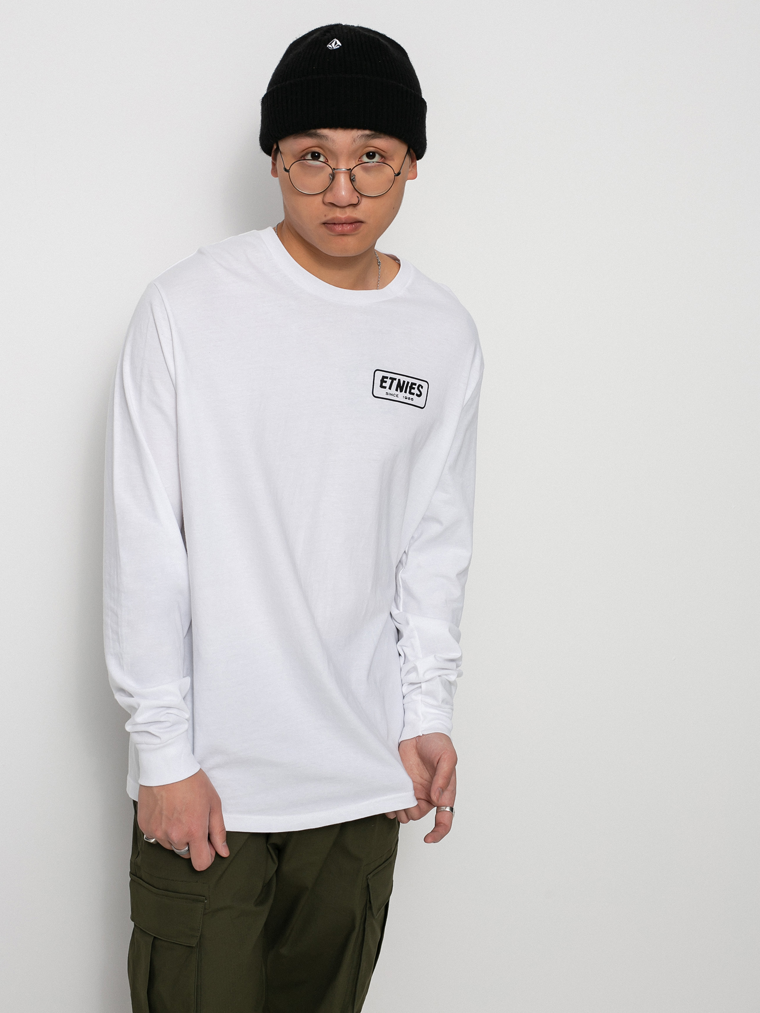 Etnies Quality Control Hosszú ujjú felső (grey/heather)