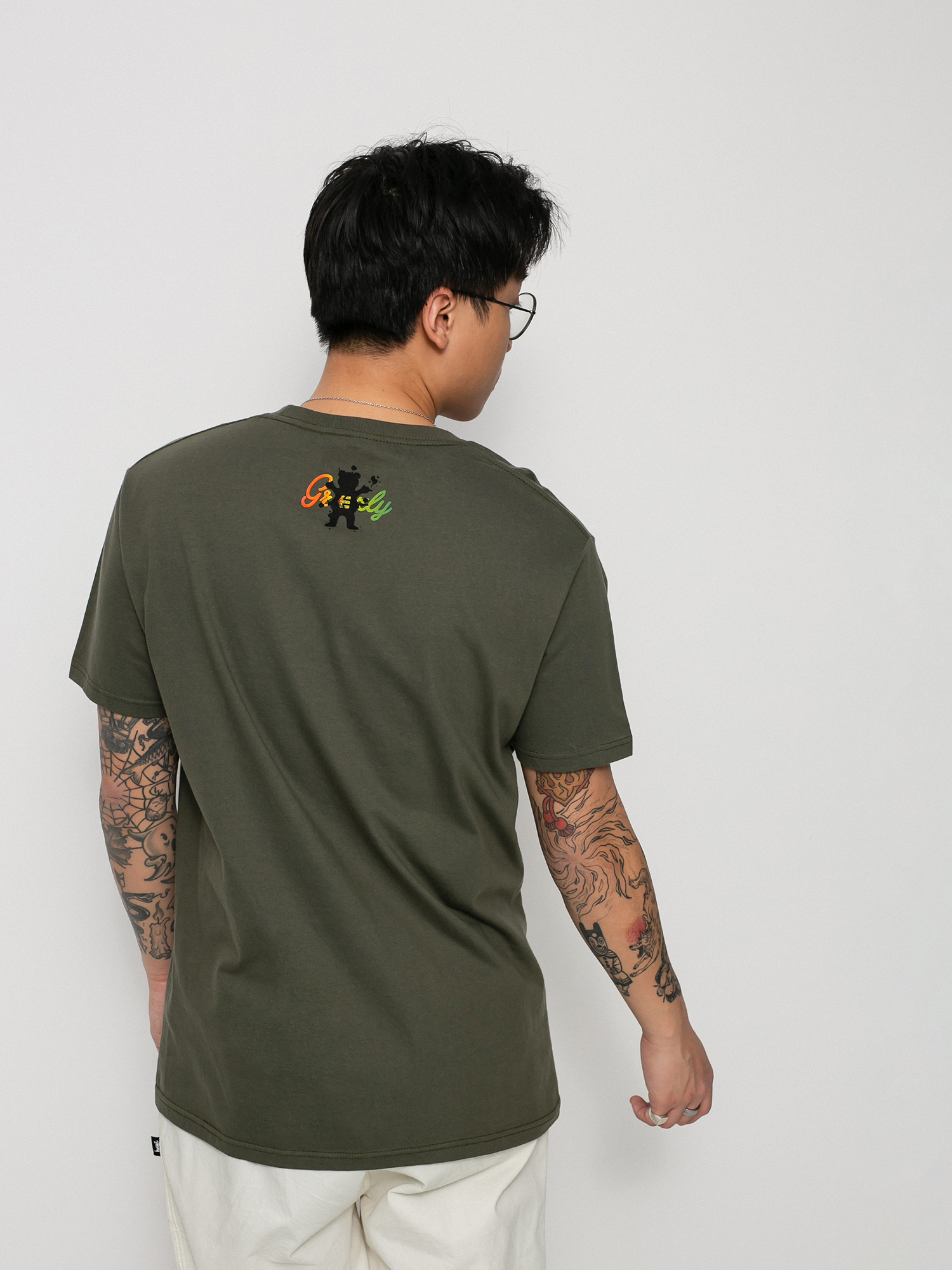 Etnies Grizzly Ecorp póló (military)