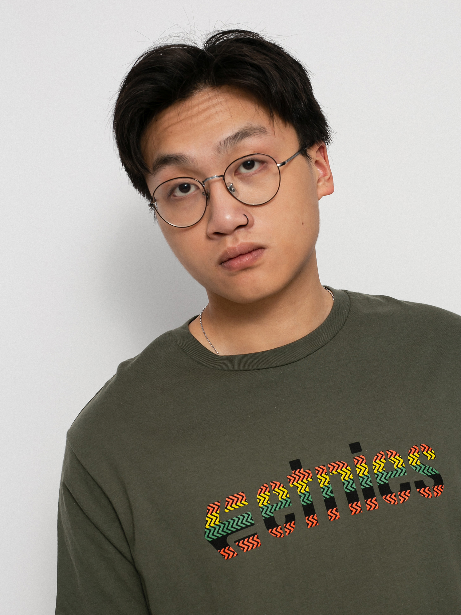 Etnies Grizzly Ecorp póló (military)