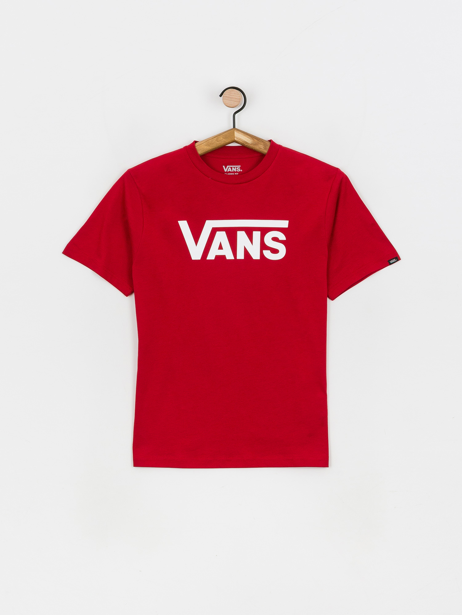 Vans Classic JR póló (chili pepper/white)