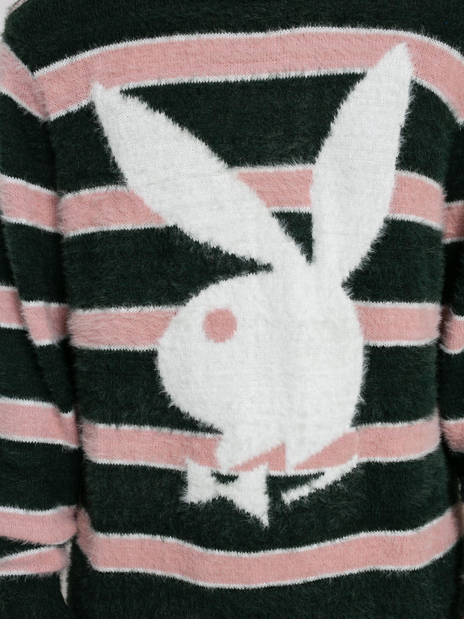 HUF X Playboy Faux Mohair Pulóver (green)