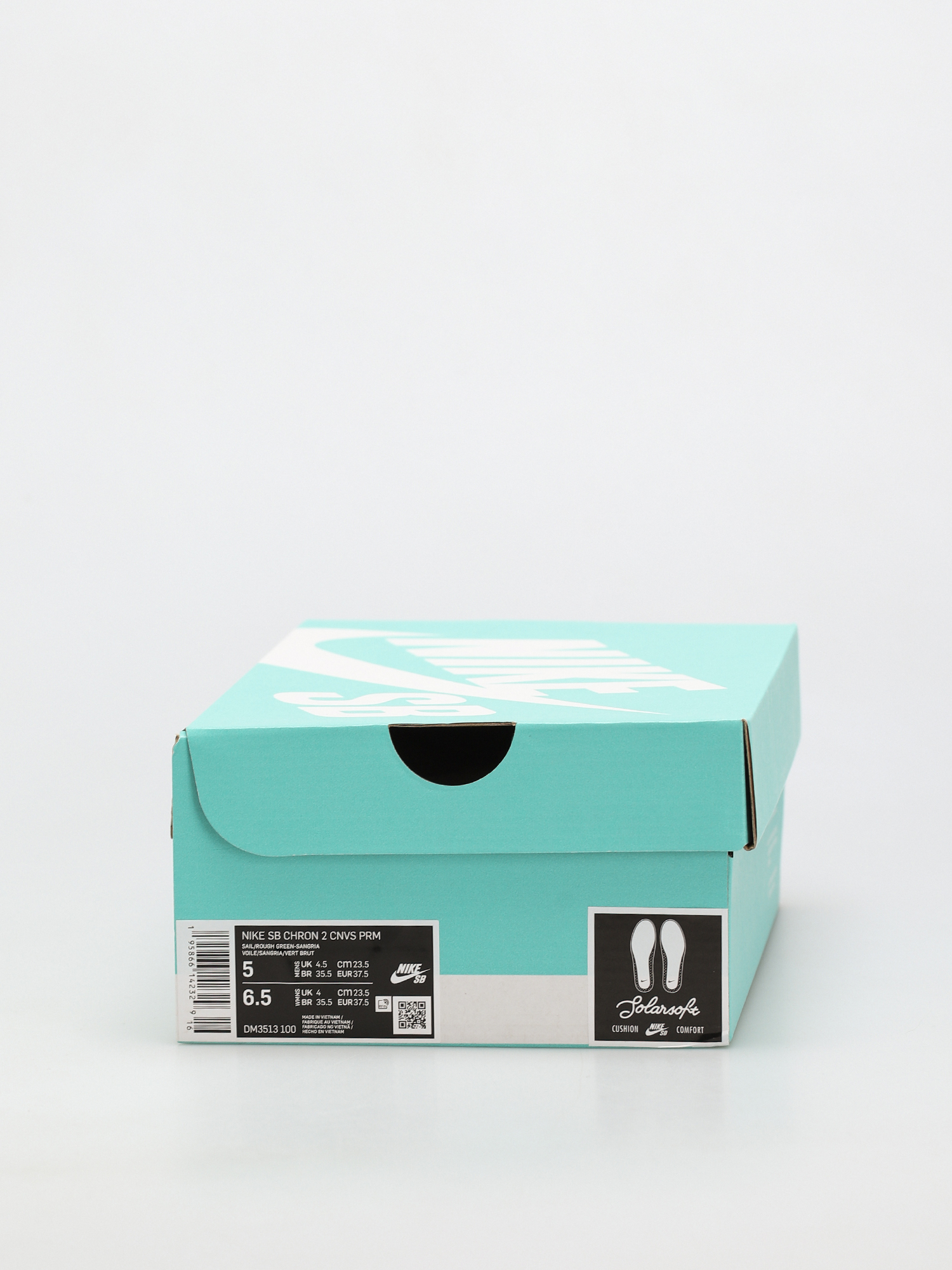 Nike SB Chron 2 Canvas Premium Cipők (sail/rough green sangria cool grey)