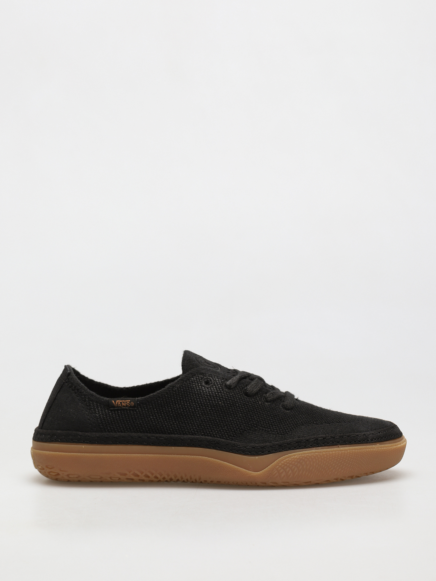 Vans Circle Vee Cipők (black/gum)