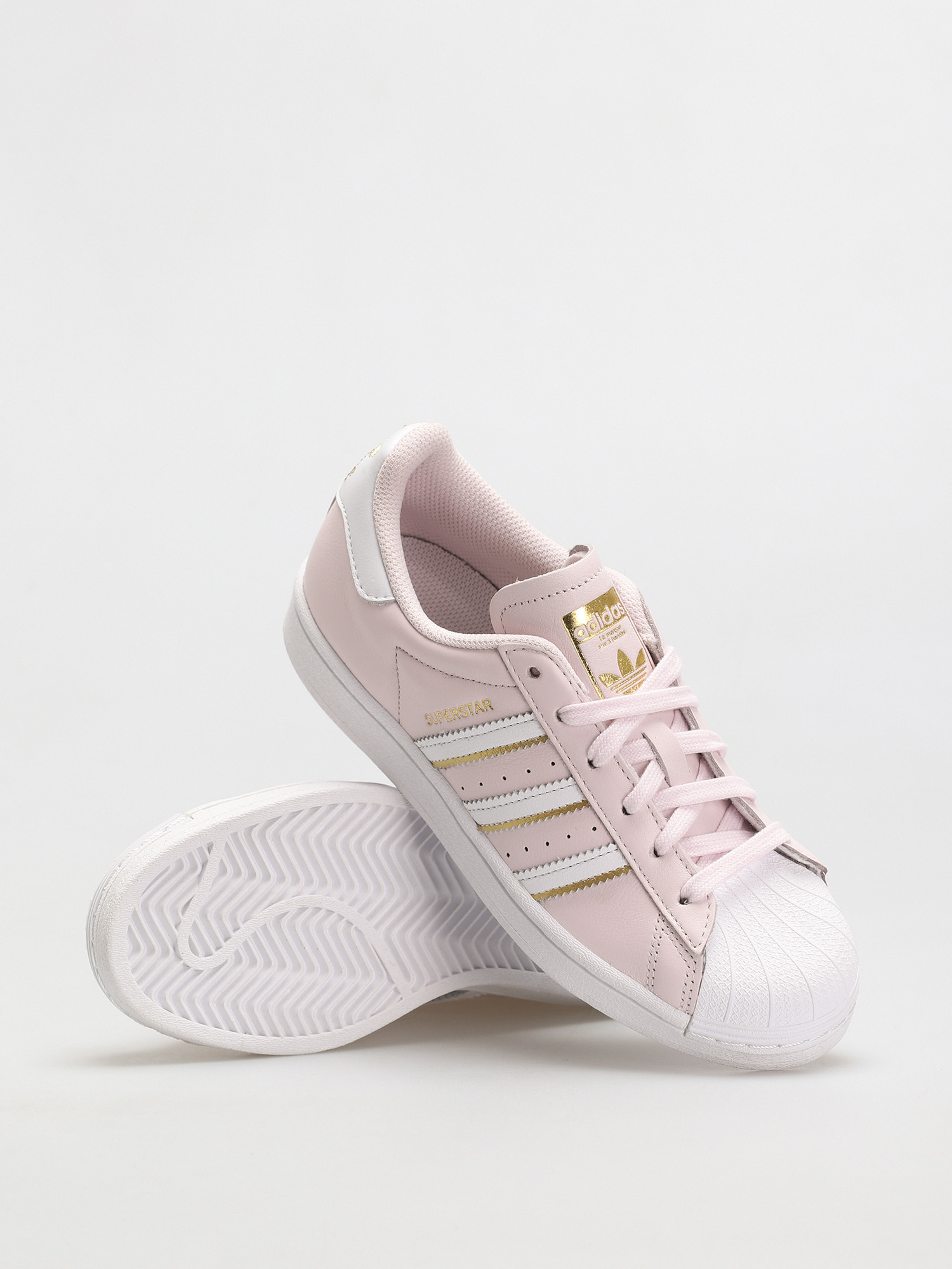 adidas Originals Superstar Cipők Wmn (ftwwht/almpnk/goldmt)
