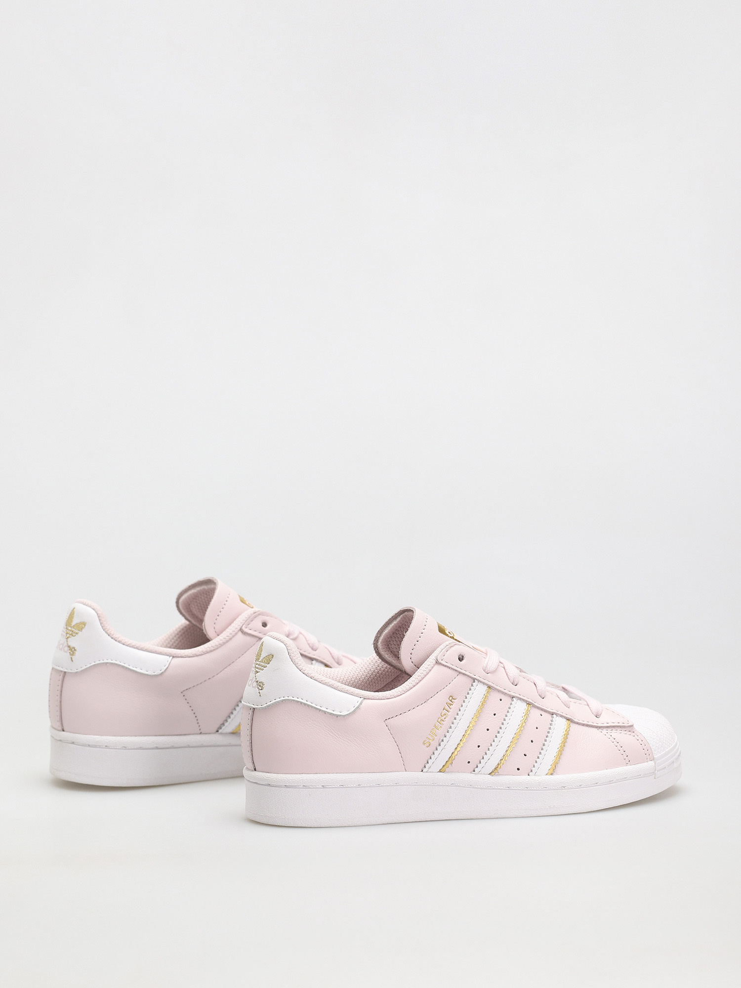adidas Originals Superstar Cipők Wmn (ftwwht/almpnk/goldmt)
