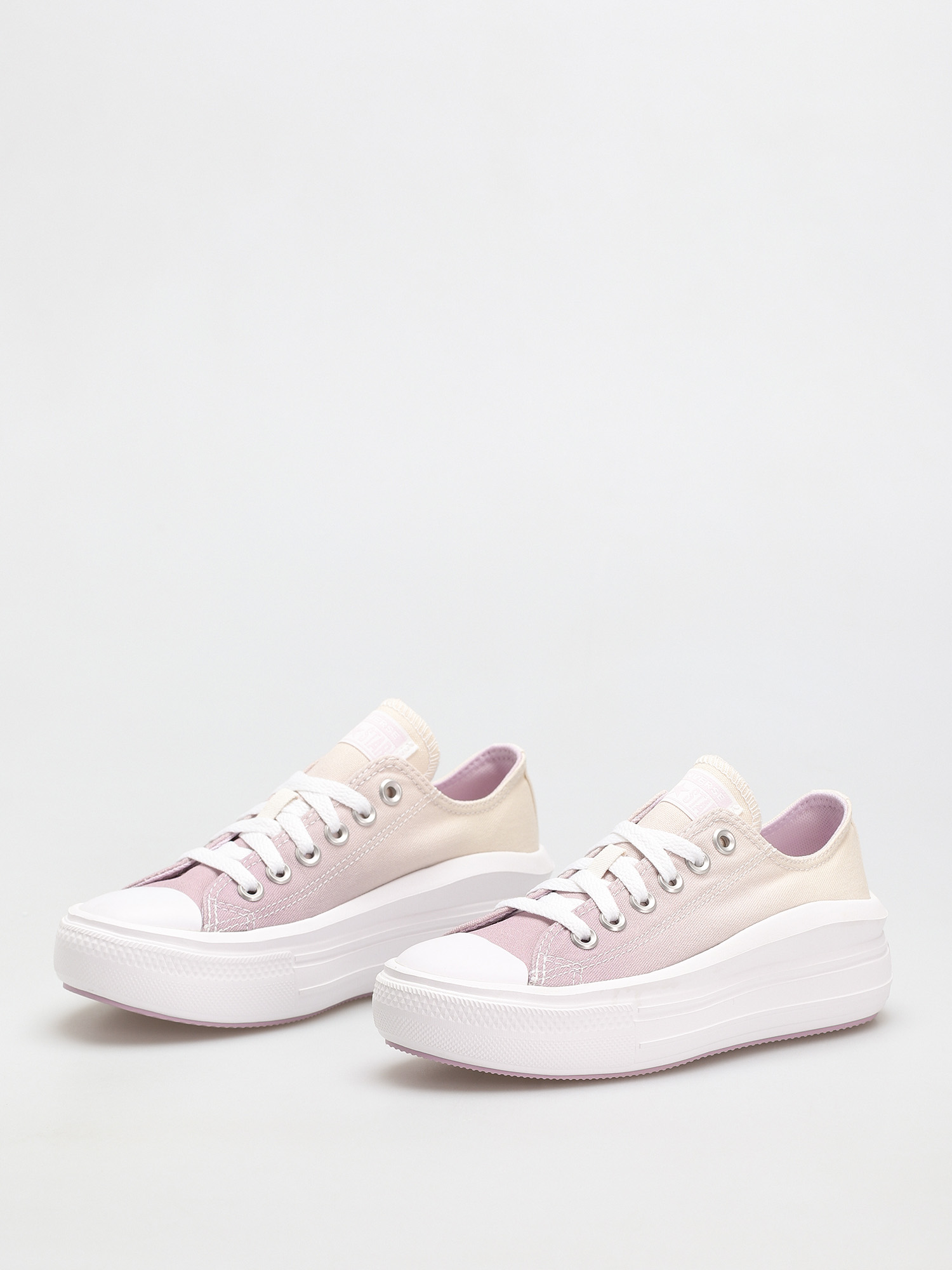 Converse Chuck Taylor All Star Move Ox Cipők (egret/pale amethyst/white)
