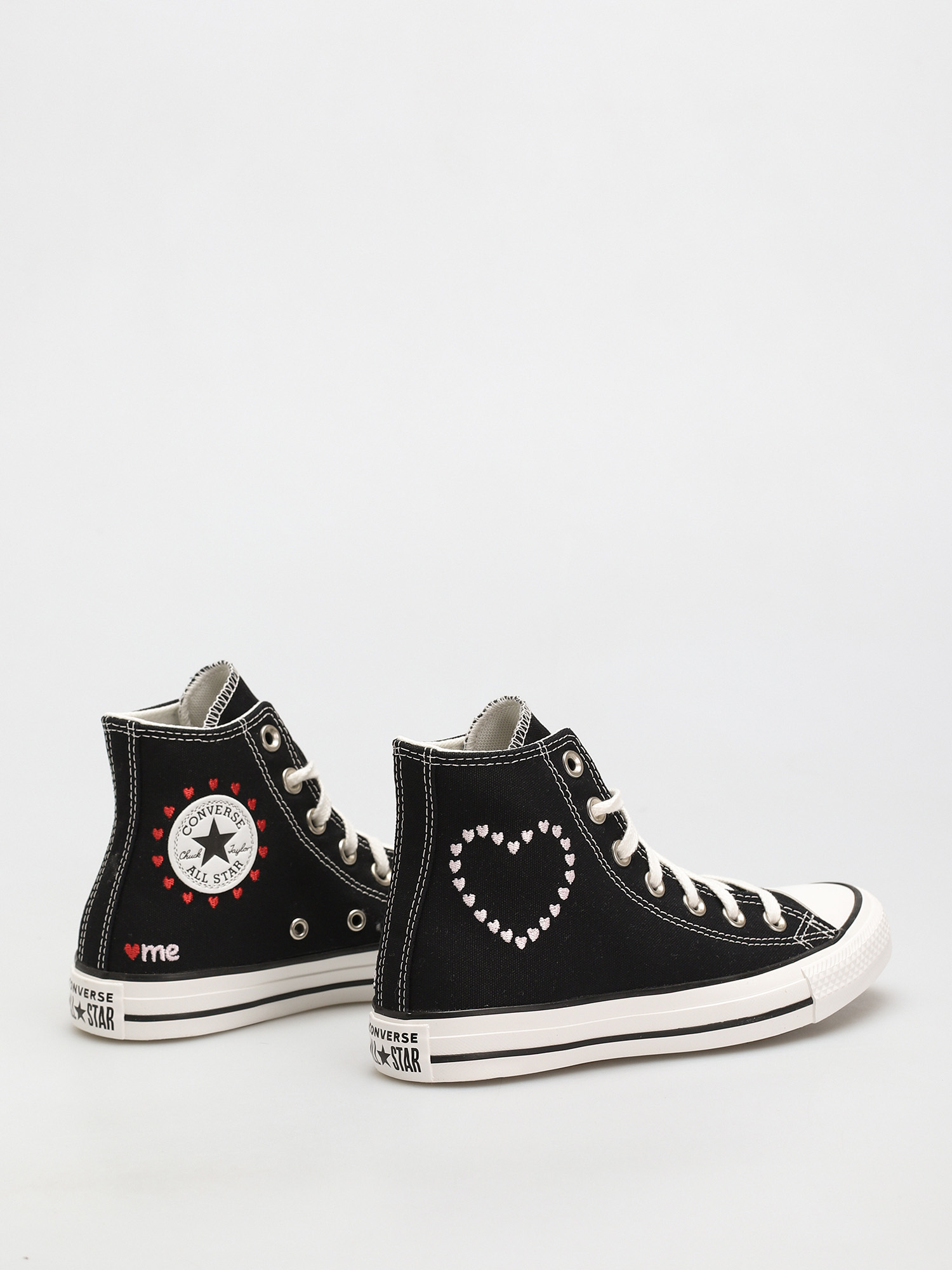 Converse Chuck Taylor All Star Hi Tornacipők Wmn (black/vintage white/cherry blossom)