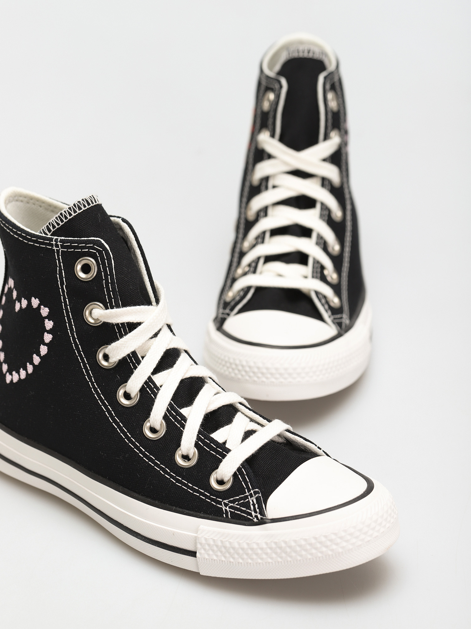 Converse Chuck Taylor All Star Hi Tornacipők Wmn (black/vintage white/cherry blossom)