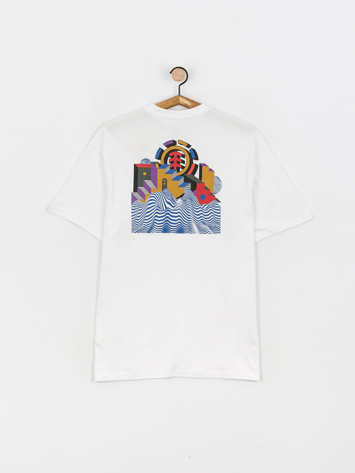 Element Gypsum póló (optic white)