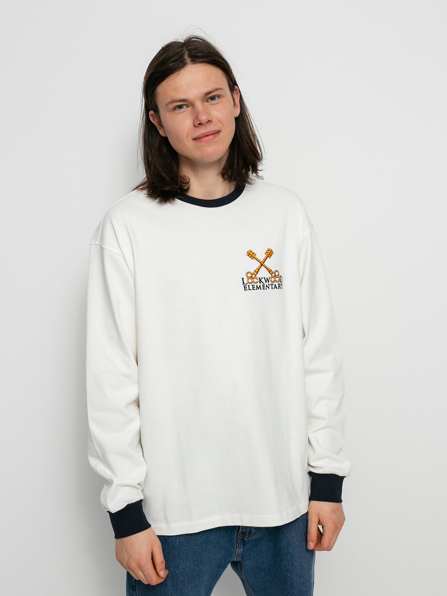 Element Lockwood Ls Hosszú ujjú felső (off white)