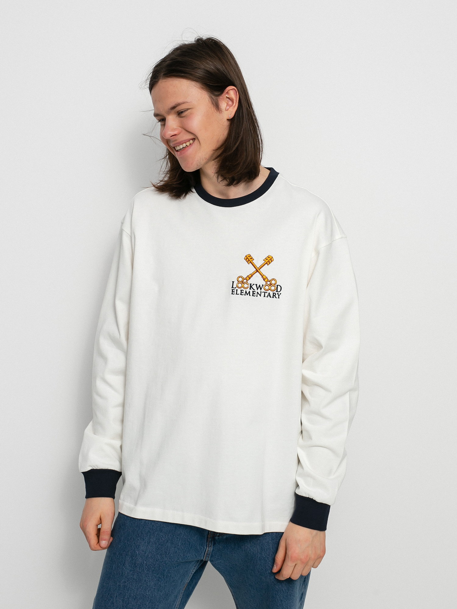 Element Lockwood Ls Hosszú ujjú felső (off white)