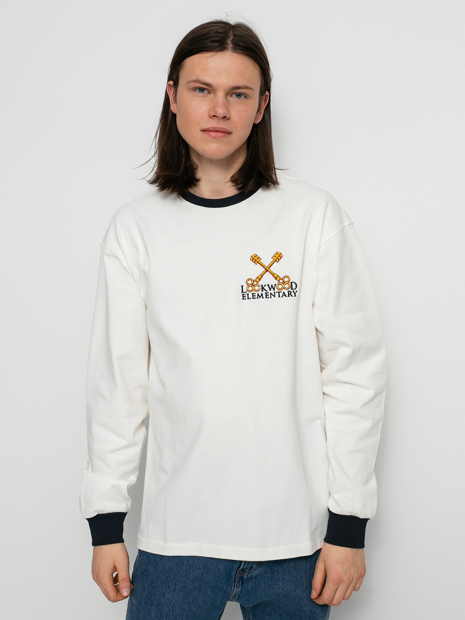 Element Lockwood Ls Hosszú ujjú felső (off white)