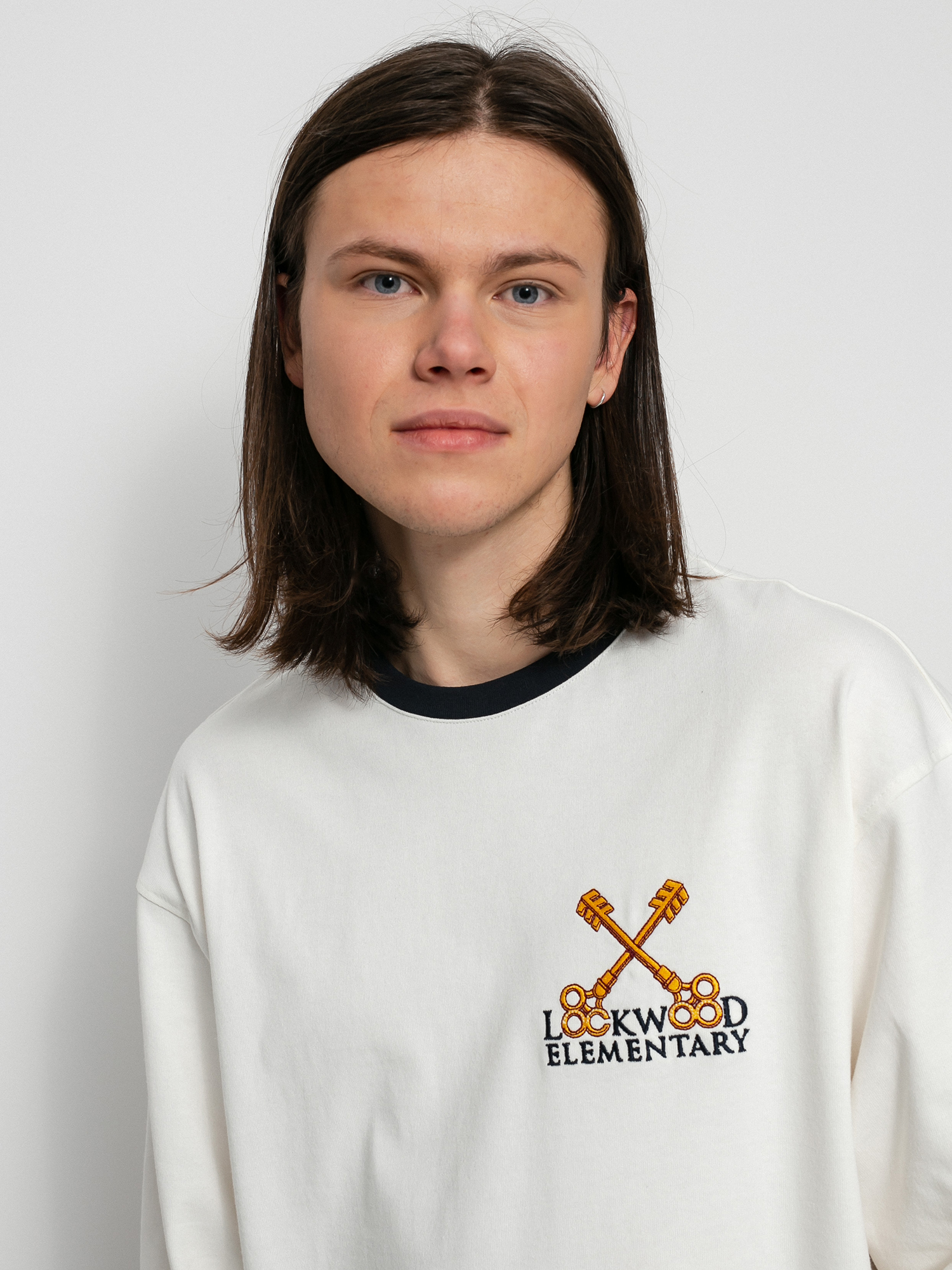 Element Lockwood Ls Hosszú ujjú felső (off white)