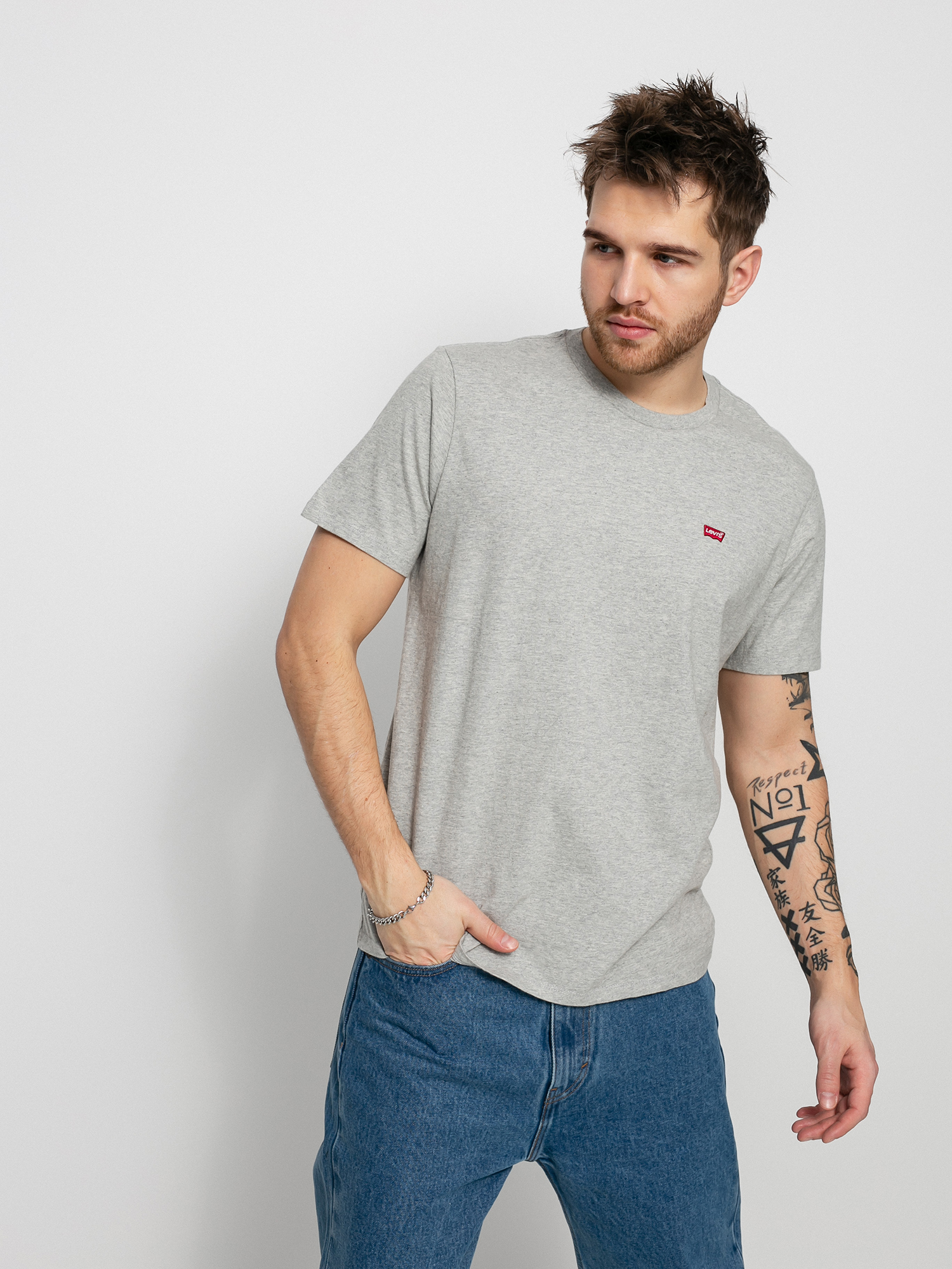 Levi's® Original póló (light mist heather)