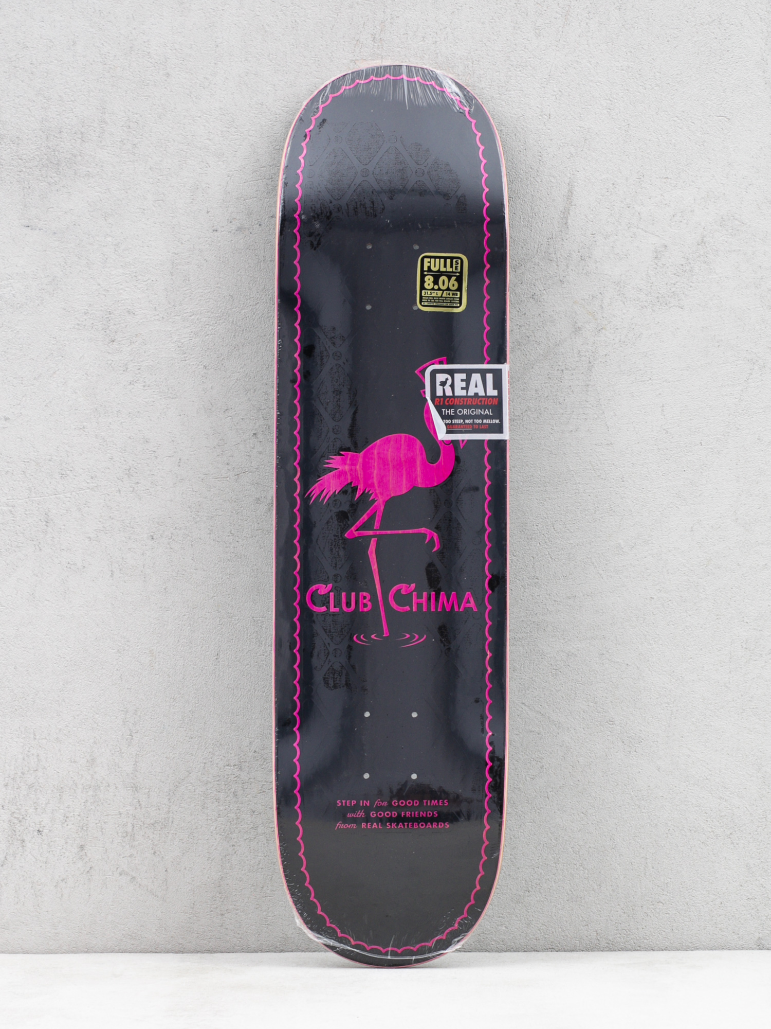 Real Chima Club Gördeszka lap (black)