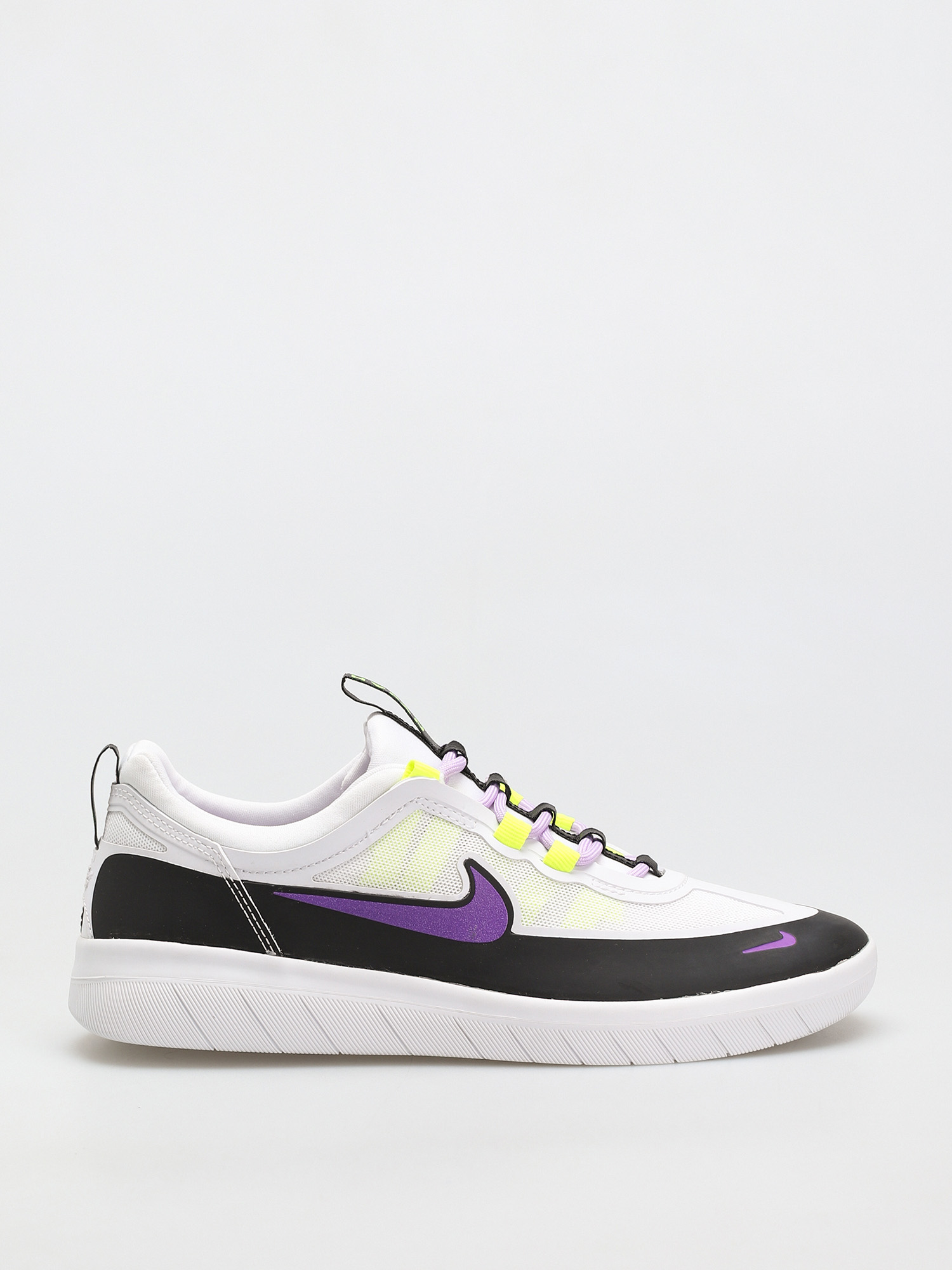 Nike SB Nyjah Free 2 Cipők (black/wild berry white lilac)