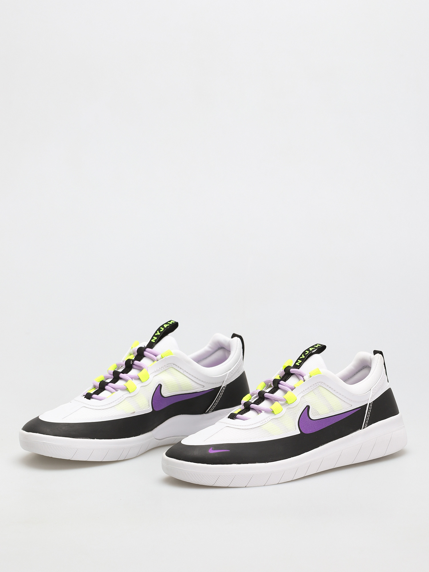 Nike SB Nyjah Free 2 Cipők (black/wild berry white lilac)