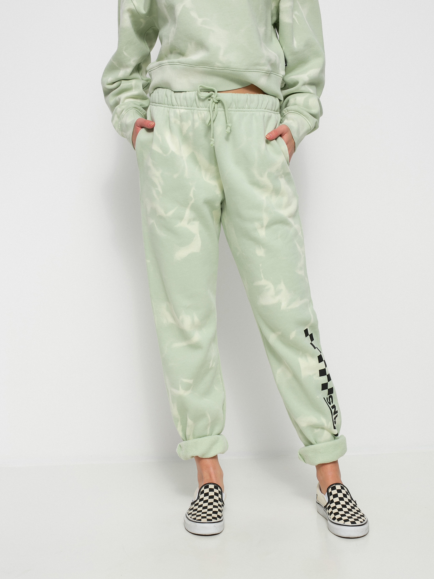 Vans Summer Wash Kisnadrág Wmn (celadon green)