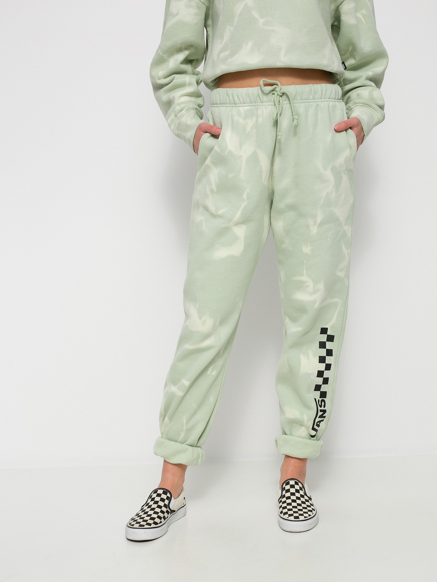 Vans Summer Wash Kisnadrág Wmn (celadon green)