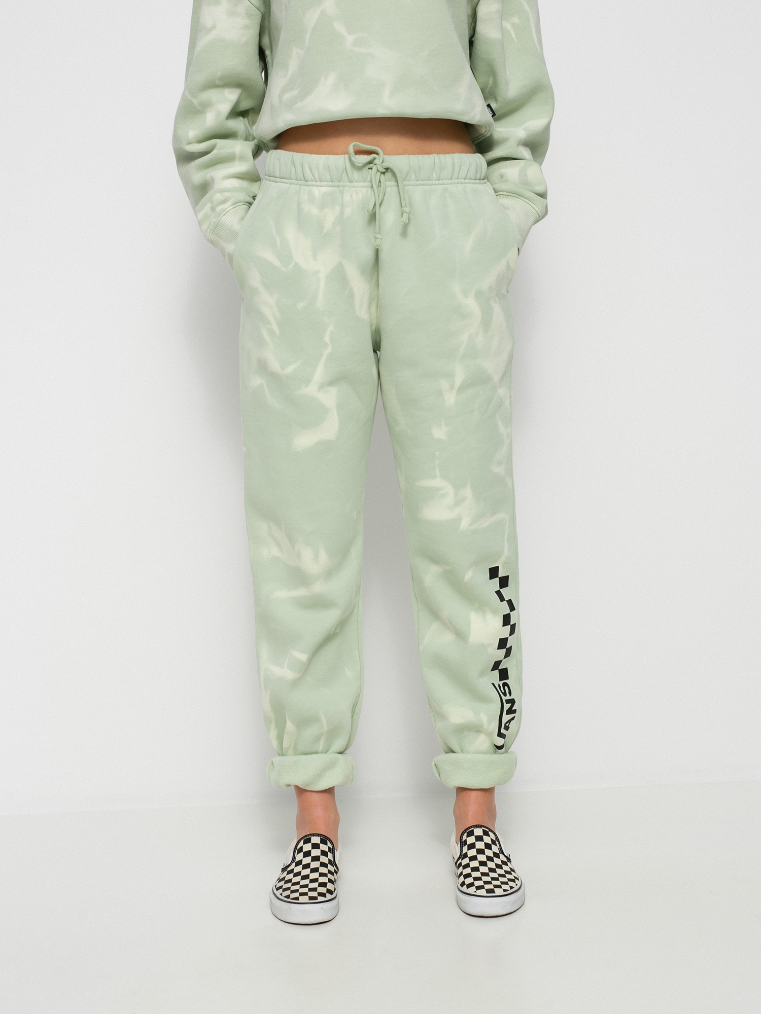 Vans Summer Wash Kisnadrág Wmn (celadon green)